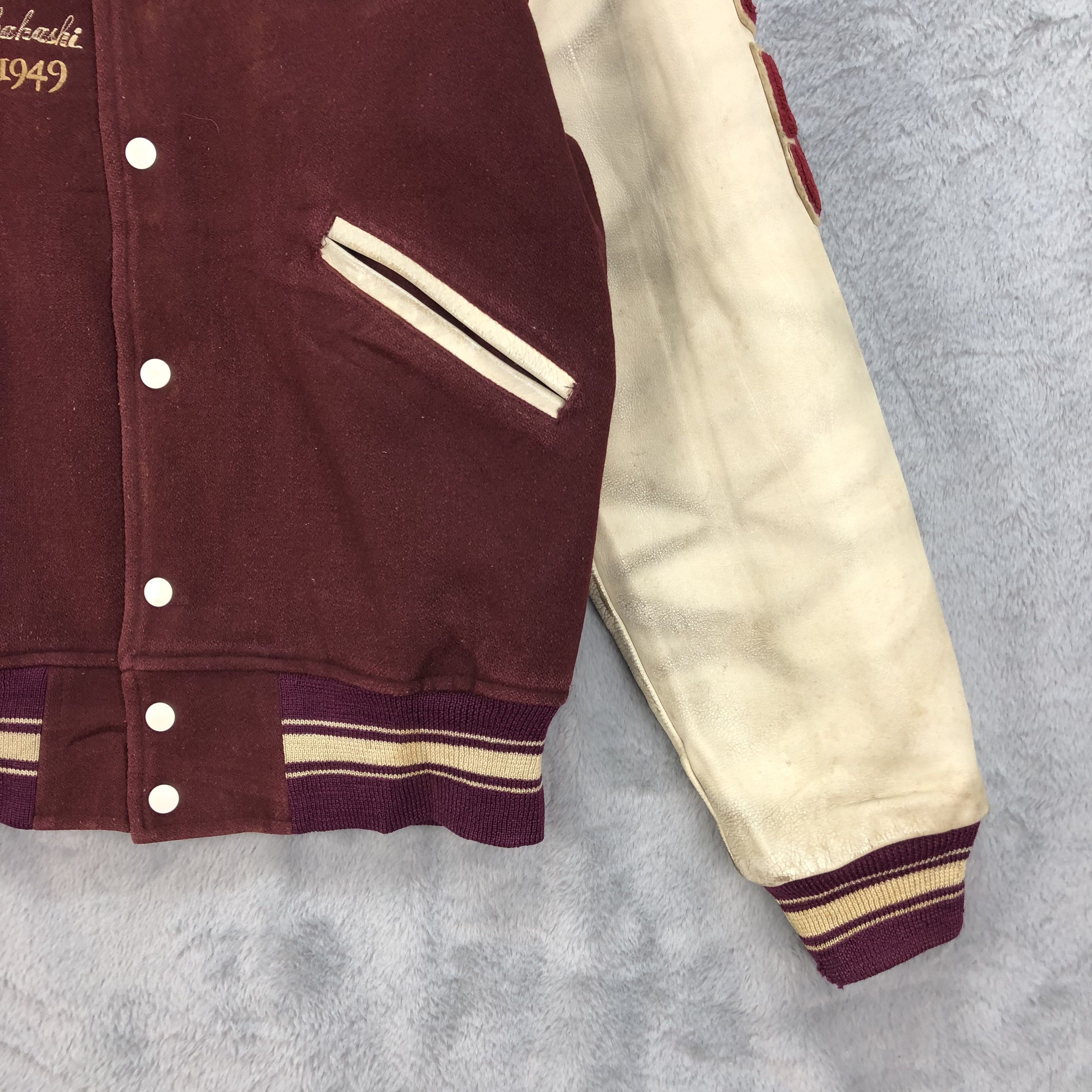 Other Waseda Bears American Football Team Varsity Jacket #4788-169 Size US L / EU 52-54 / 3 - 11 Thumbnail