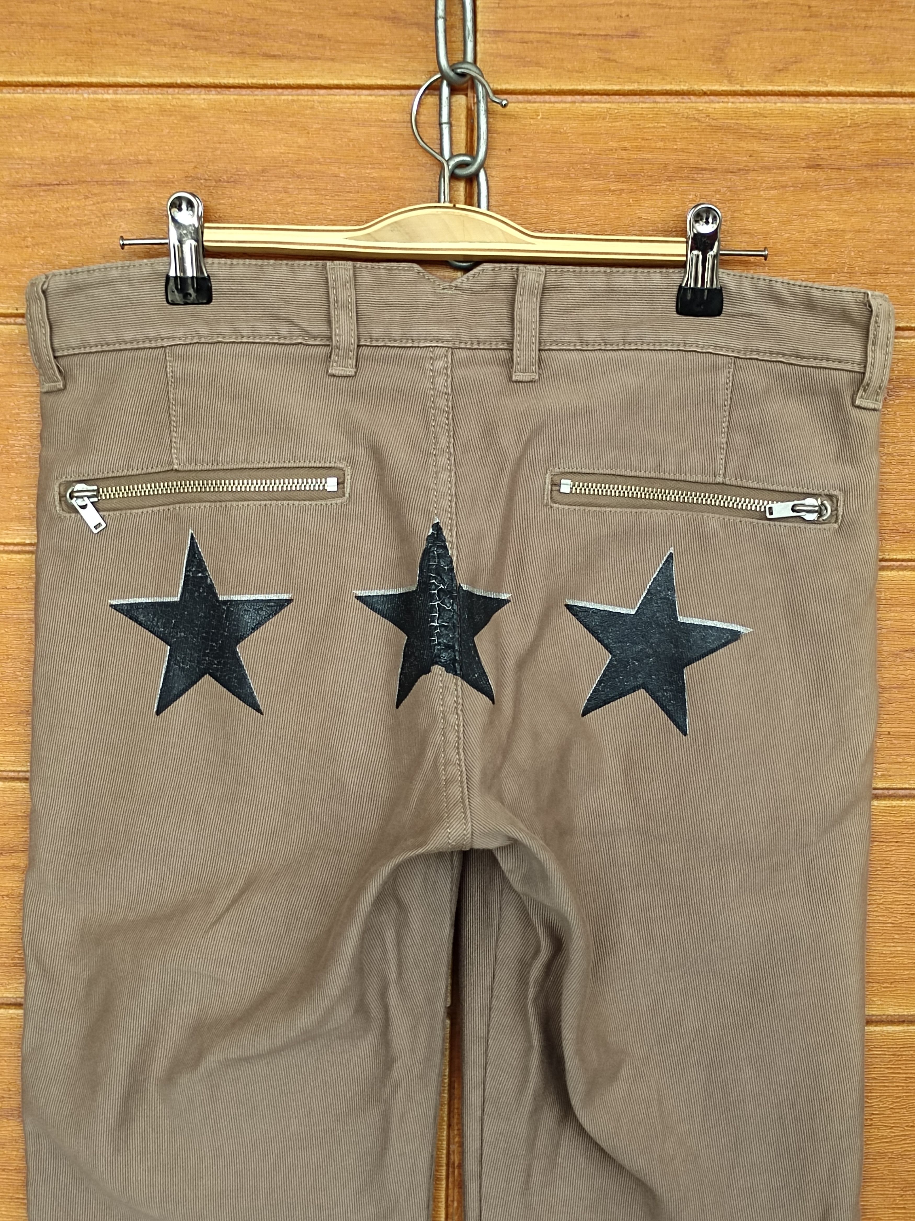 Hysteric Glamour × Undercover Japanese Brand Biglidue Stars Printed Pants Size US 33 - 3 Thumbnail