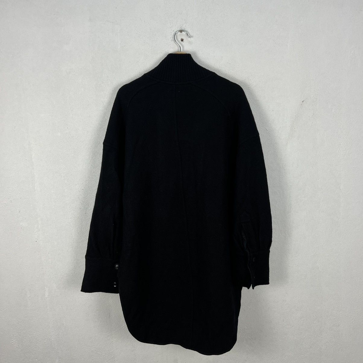 Japanese Brand ULTIMATE BLACK ZIPPER SWEATSHIRT H&M STUDIO A/W2019 Size US L / EU 52-54 / 3 - 8 Thumbnail