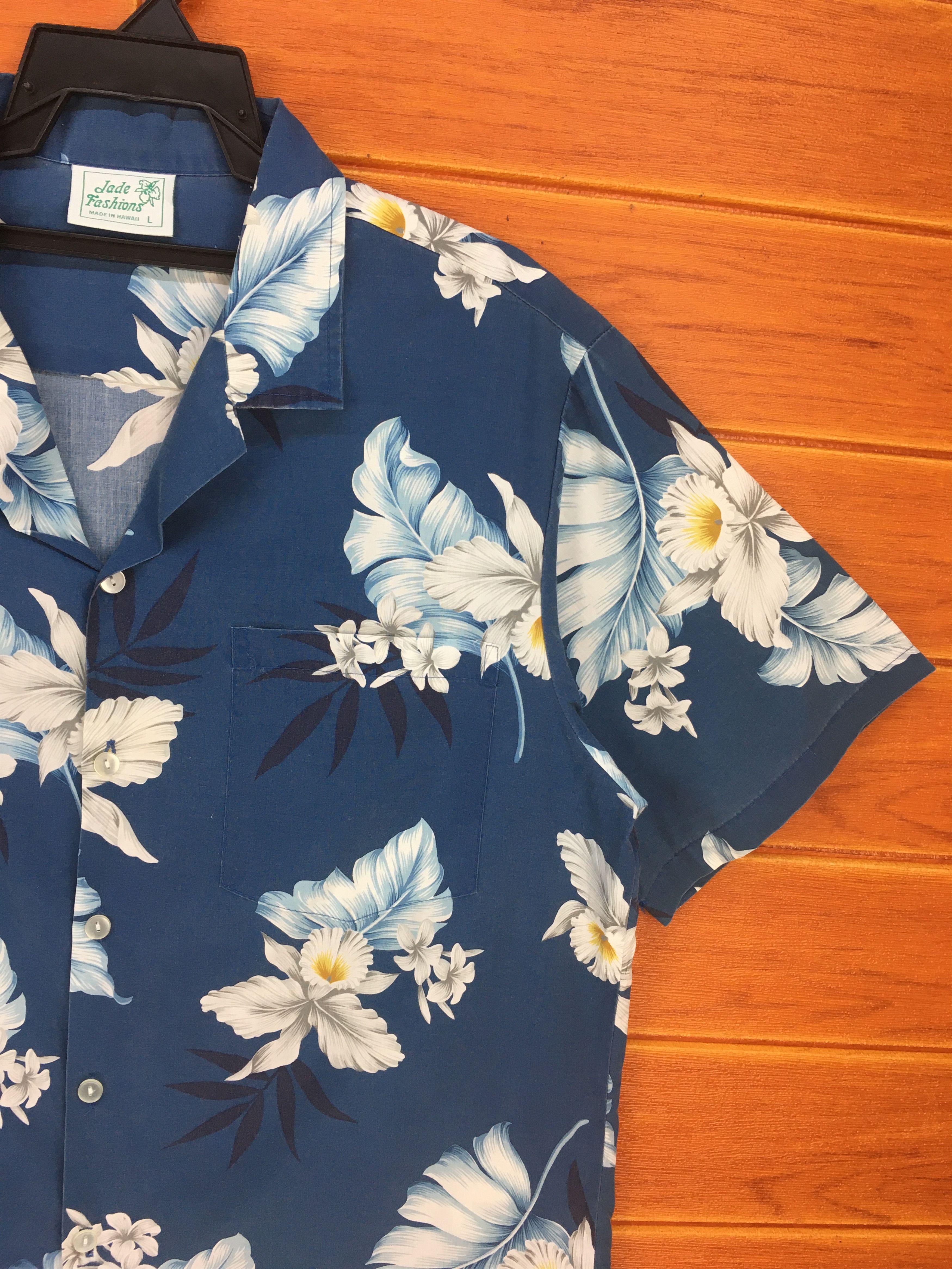 Vintage Vintage JADE FASHIONS Hawaiian Shirt / Aloha Wear Size US L / EU 52-54 / 3 - 6 Thumbnail