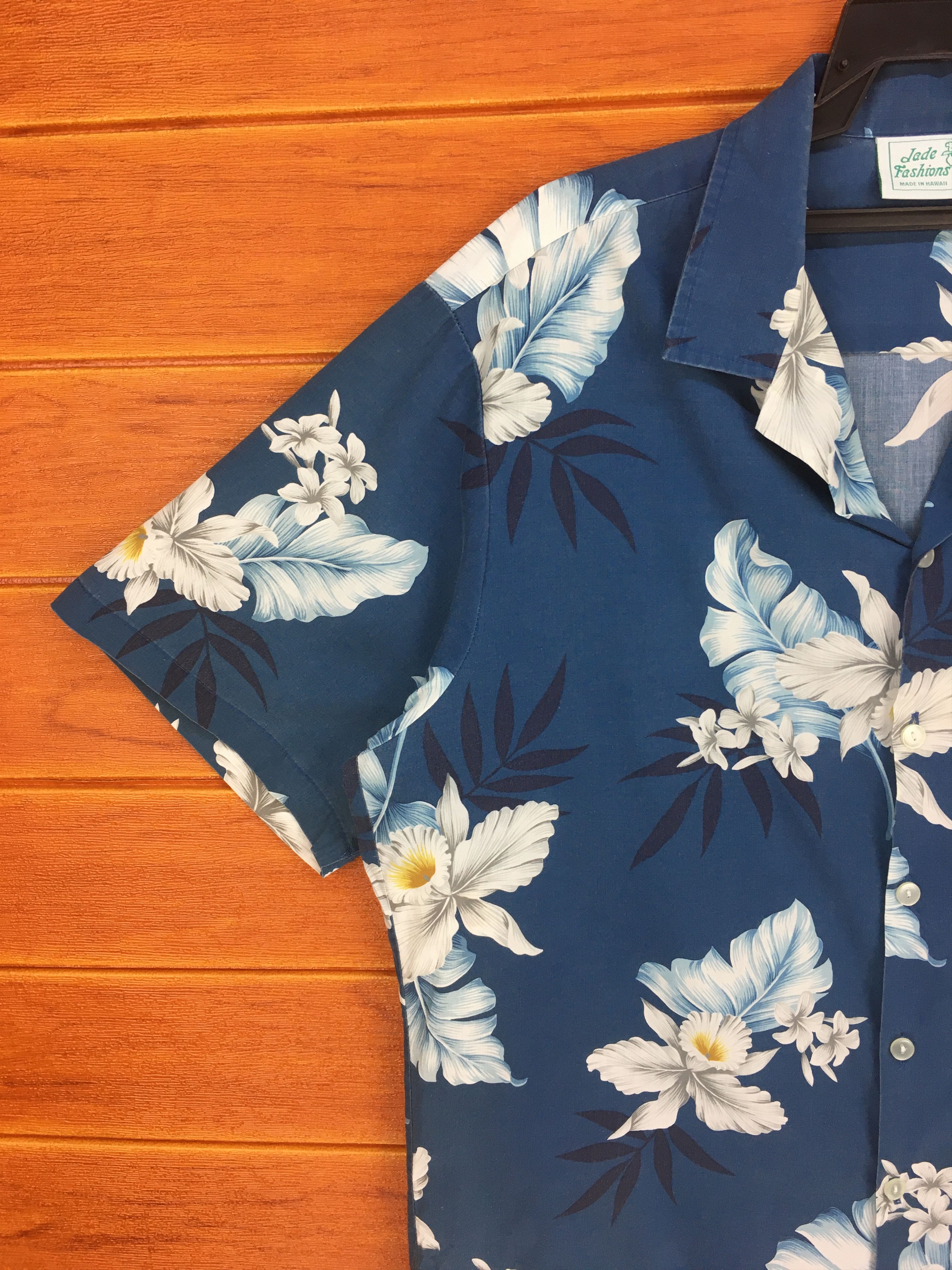 Vintage Vintage JADE FASHIONS Hawaiian Shirt / Aloha Wear Size US L / EU 52-54 / 3 - 3 Thumbnail