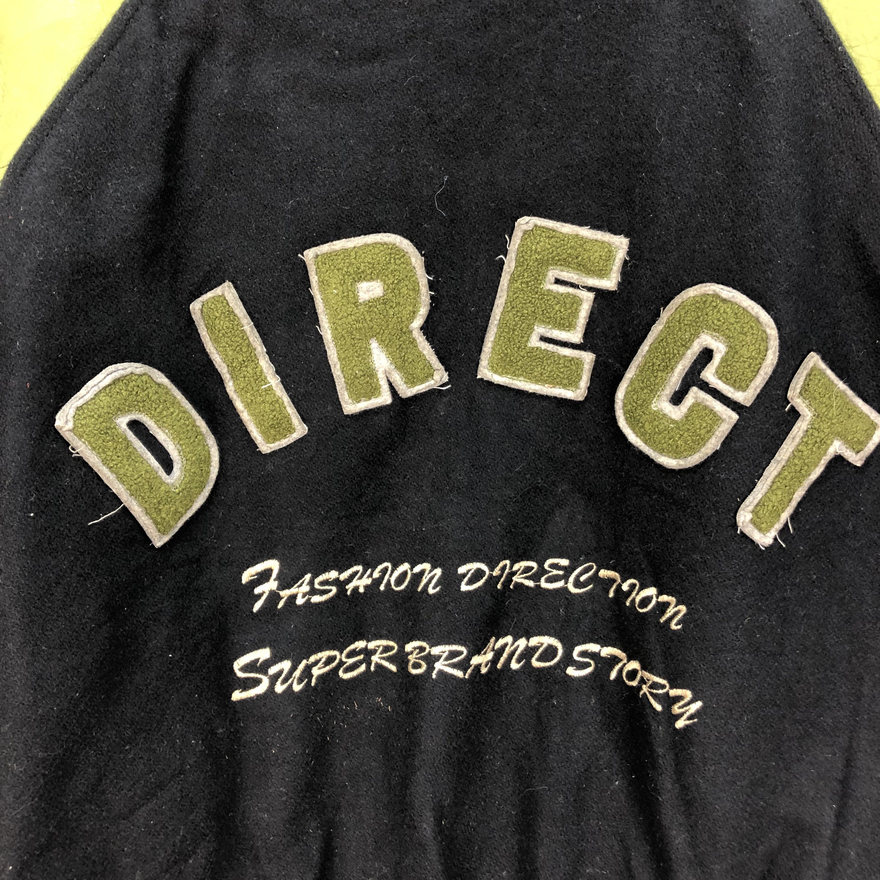 Other TRISTANO DIRECT Green Wool Leather Varsity Jacket #4922-36 Size US L / EU 52-54 / 3 - 2 Thumbnail