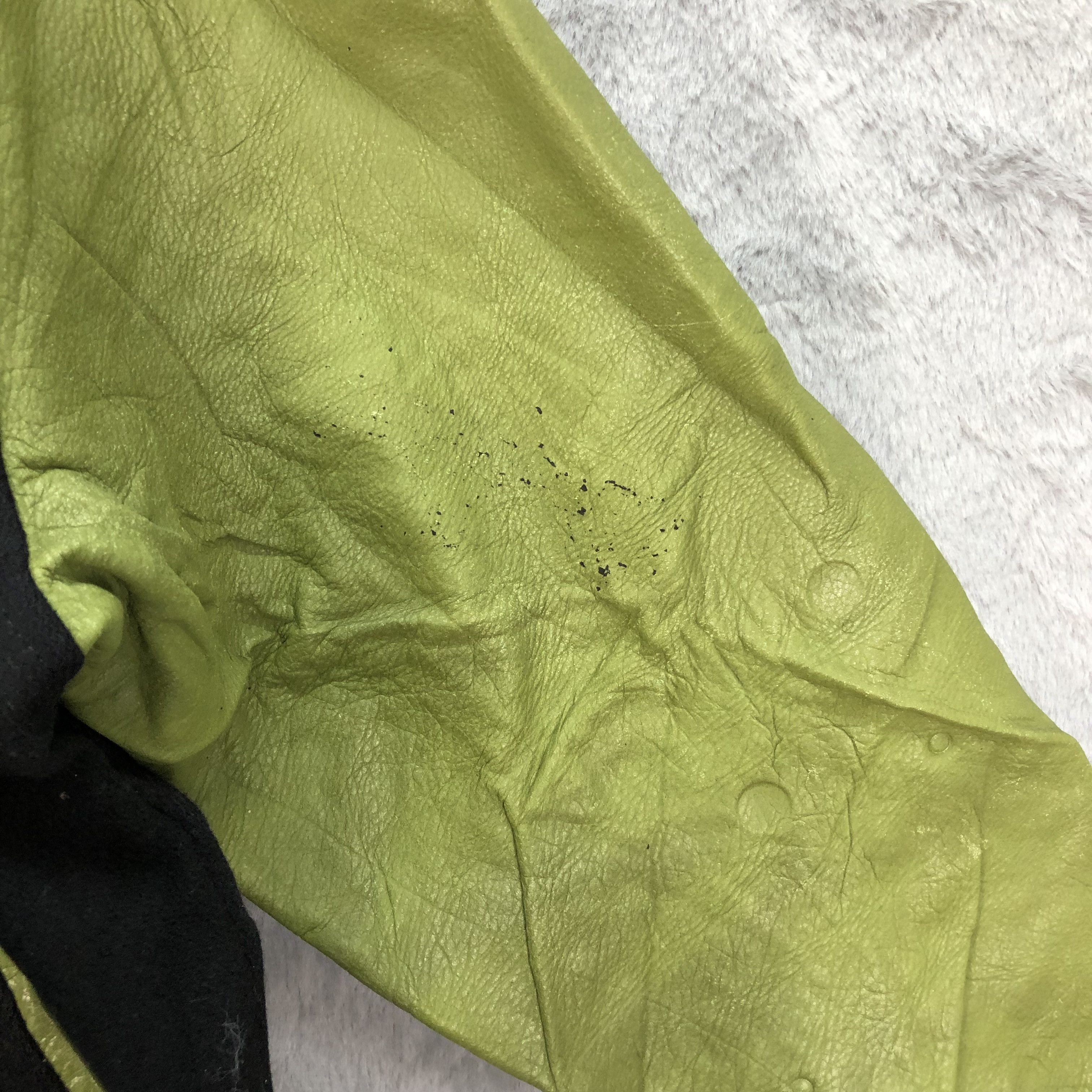 Other TRISTANO DIRECT Green Wool Leather Varsity Jacket #4922-36 Size US L / EU 52-54 / 3 - 9 Thumbnail