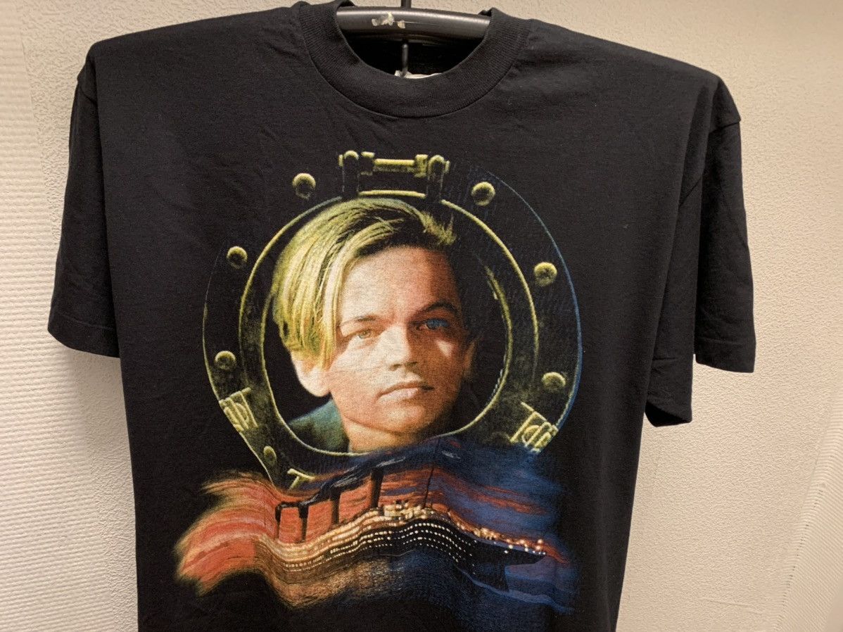 Vintage Leonardo dicaprio screen stars titanic single t-shirt L sz Size US L / EU 52-54 / 3 - 3 Thumbnail