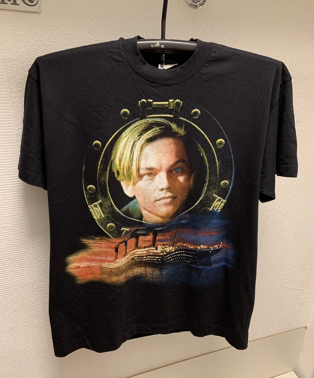 Leonardo dicaprio screen stars titanic single t-shirt L sz