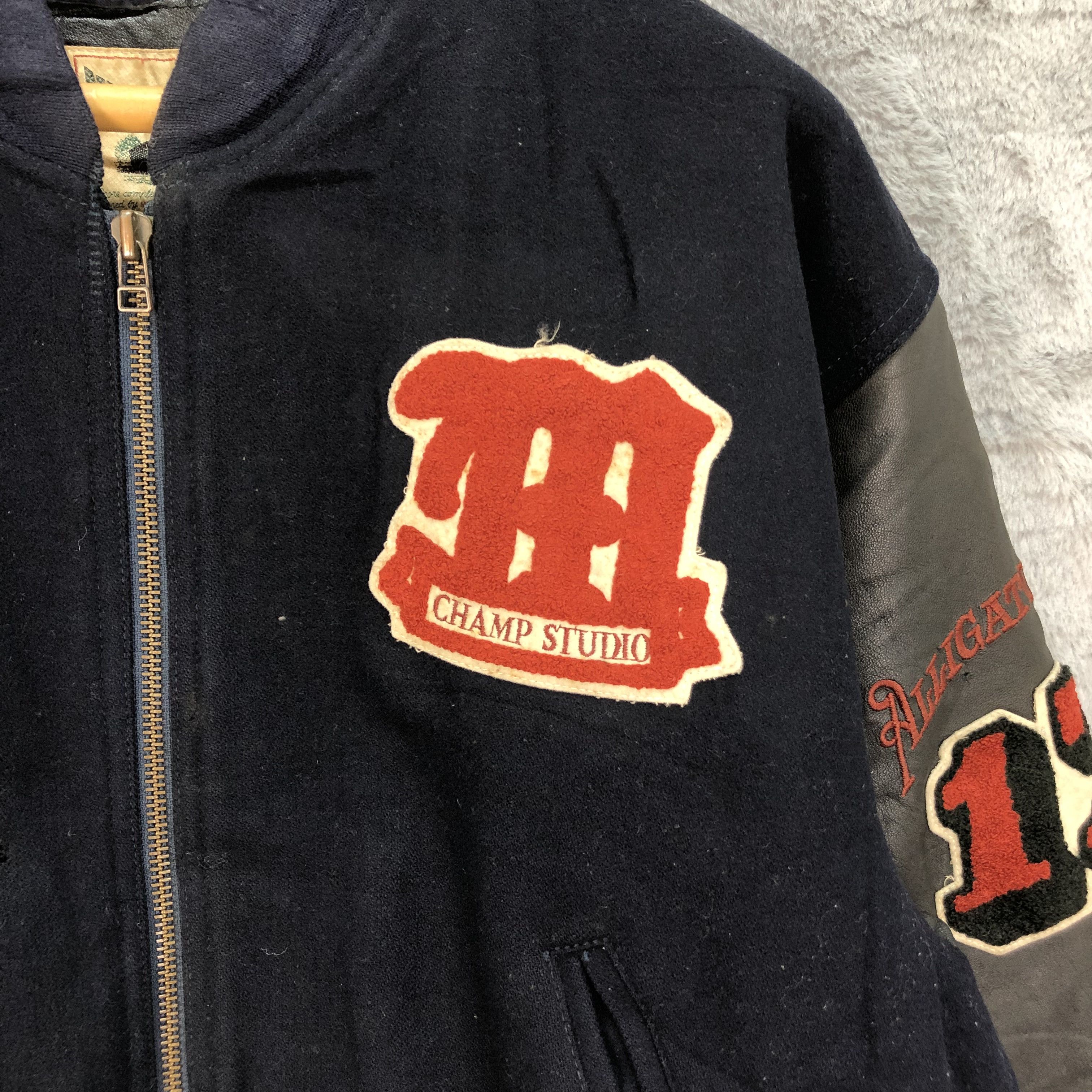 Vintage TeamDetroid World 1963 ALLIGATORHAIT NEYRIES Jacket #4920-36 Size US XL / EU 56 / 4 - 7 Thumbnail