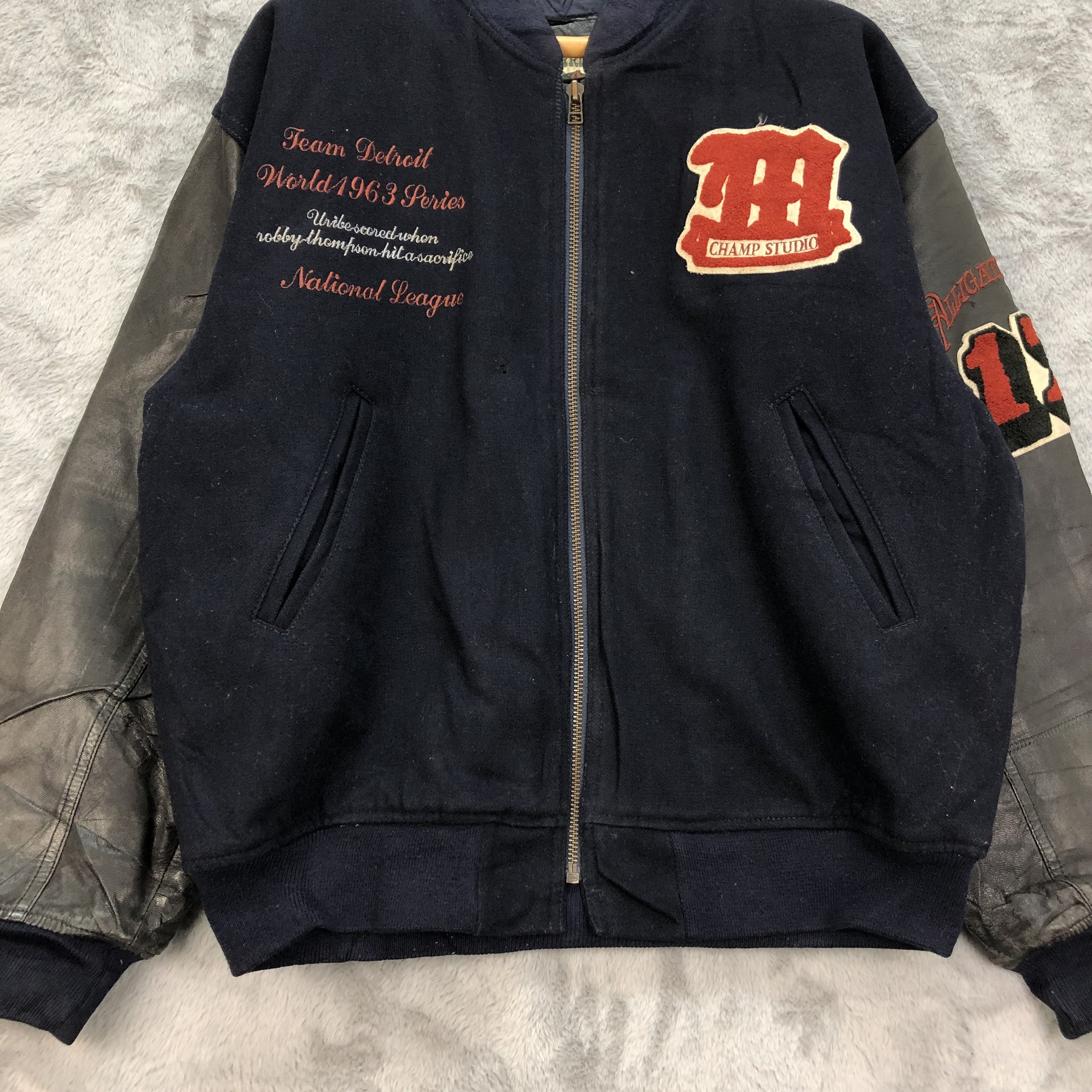 Vintage TeamDetroid World 1963 ALLIGATORHAIT NEYRIES Jacket #4920-36 Size US XL / EU 56 / 4 - 8 Thumbnail