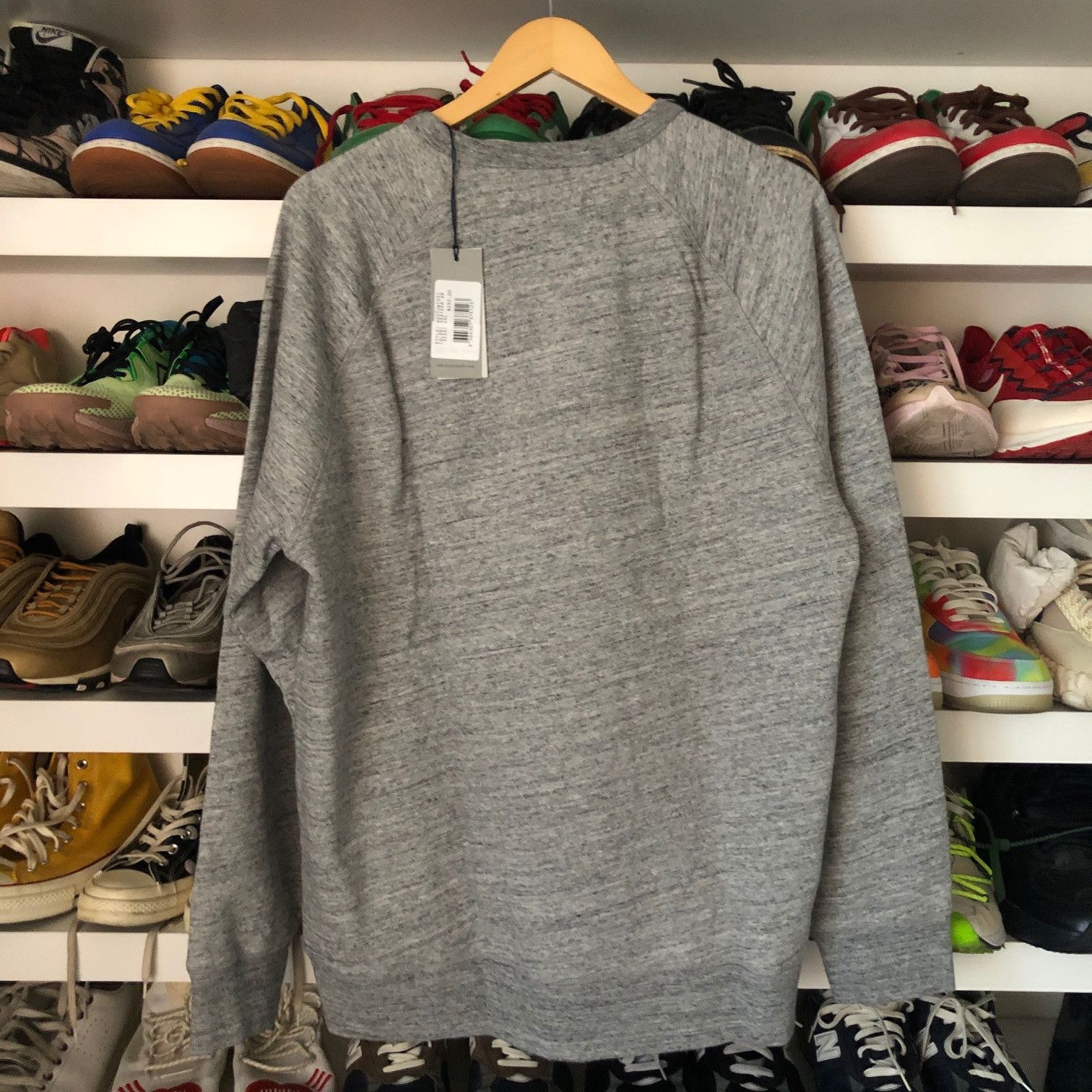 Officine Generale OFFICINE GENERALE Chris Loopback Sweatshirt Size US XXL / EU 58 / 5 - 2 Thumbnail