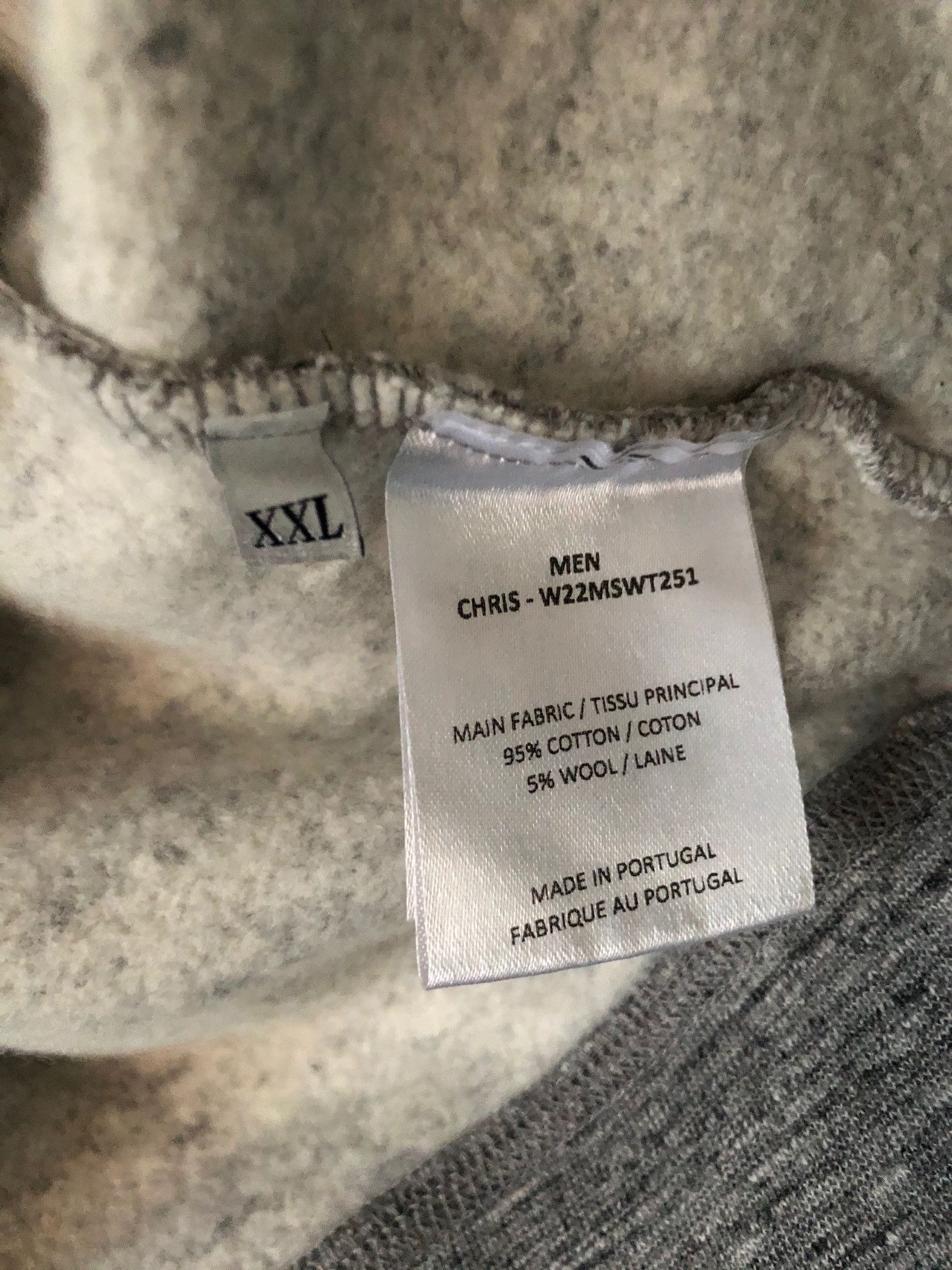 Officine Generale OFFICINE GENERALE Chris Loopback Sweatshirt Size US XXL / EU 58 / 5 - 9 Thumbnail