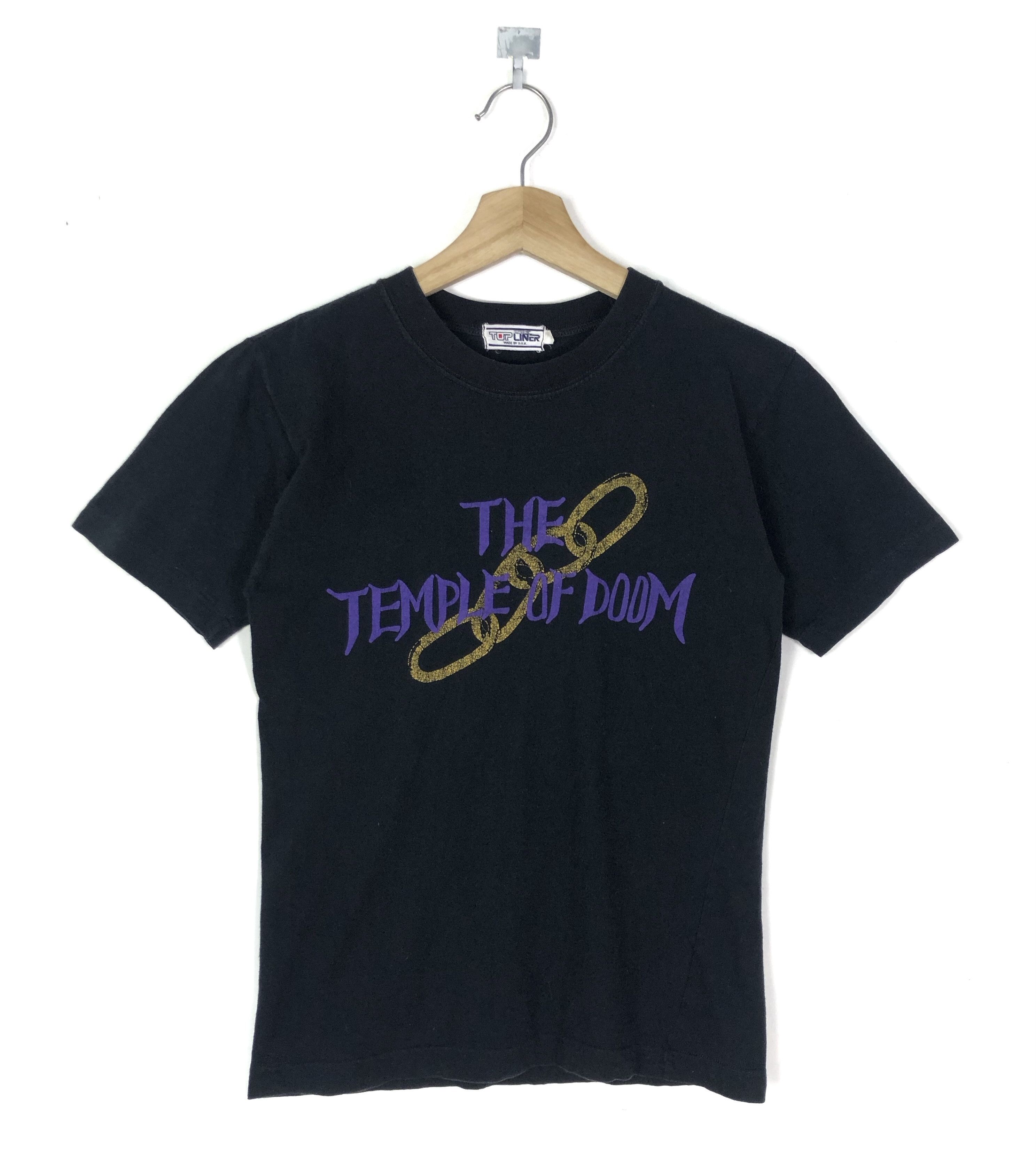RARE🔥VINTAGE 80’S THE TEMPLE OF DOOM SHIRT