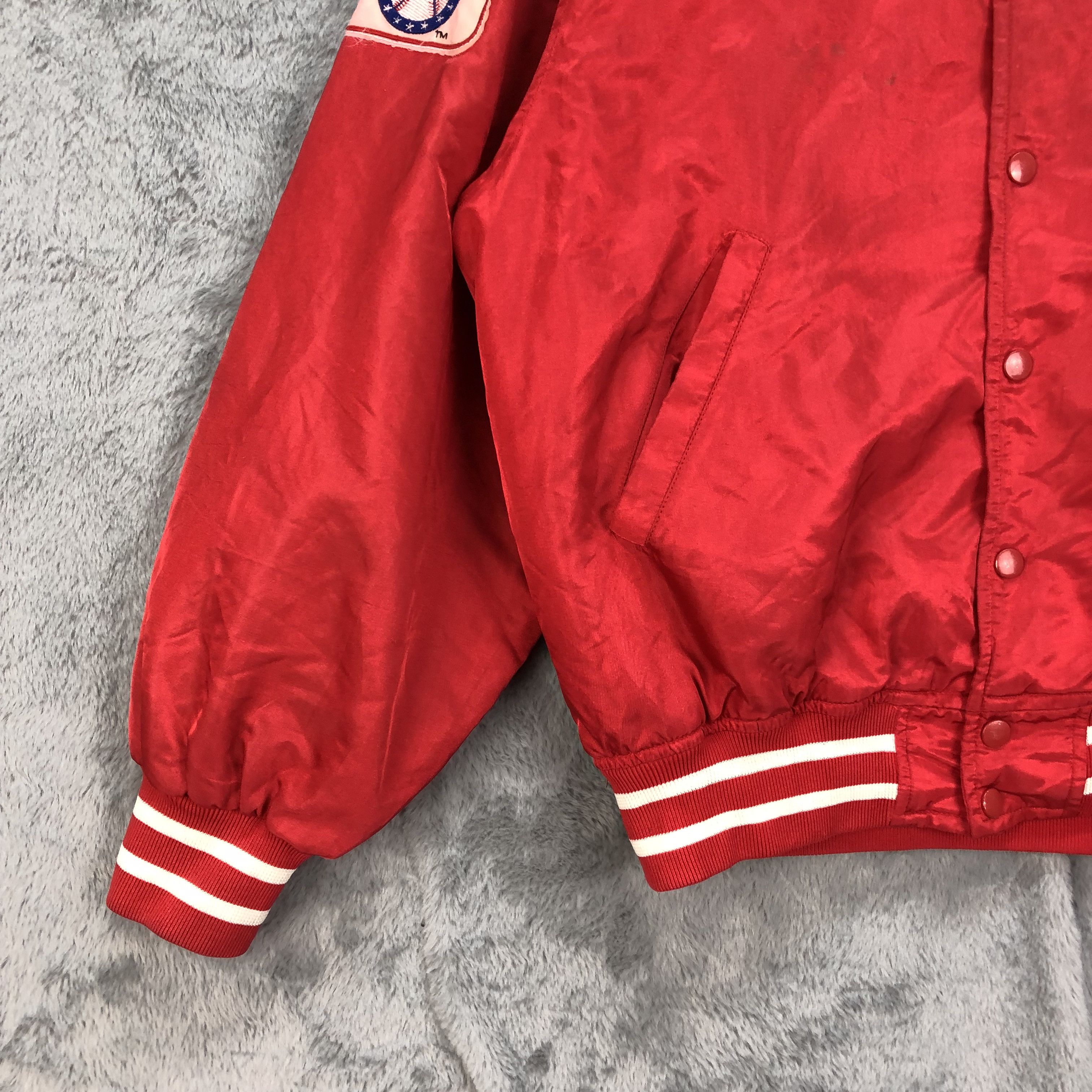 MLB MLB New York Yankees Big Logo Red Stadium Jacket #4618-168 Size US L / EU 52-54 / 3 - 6 Thumbnail
