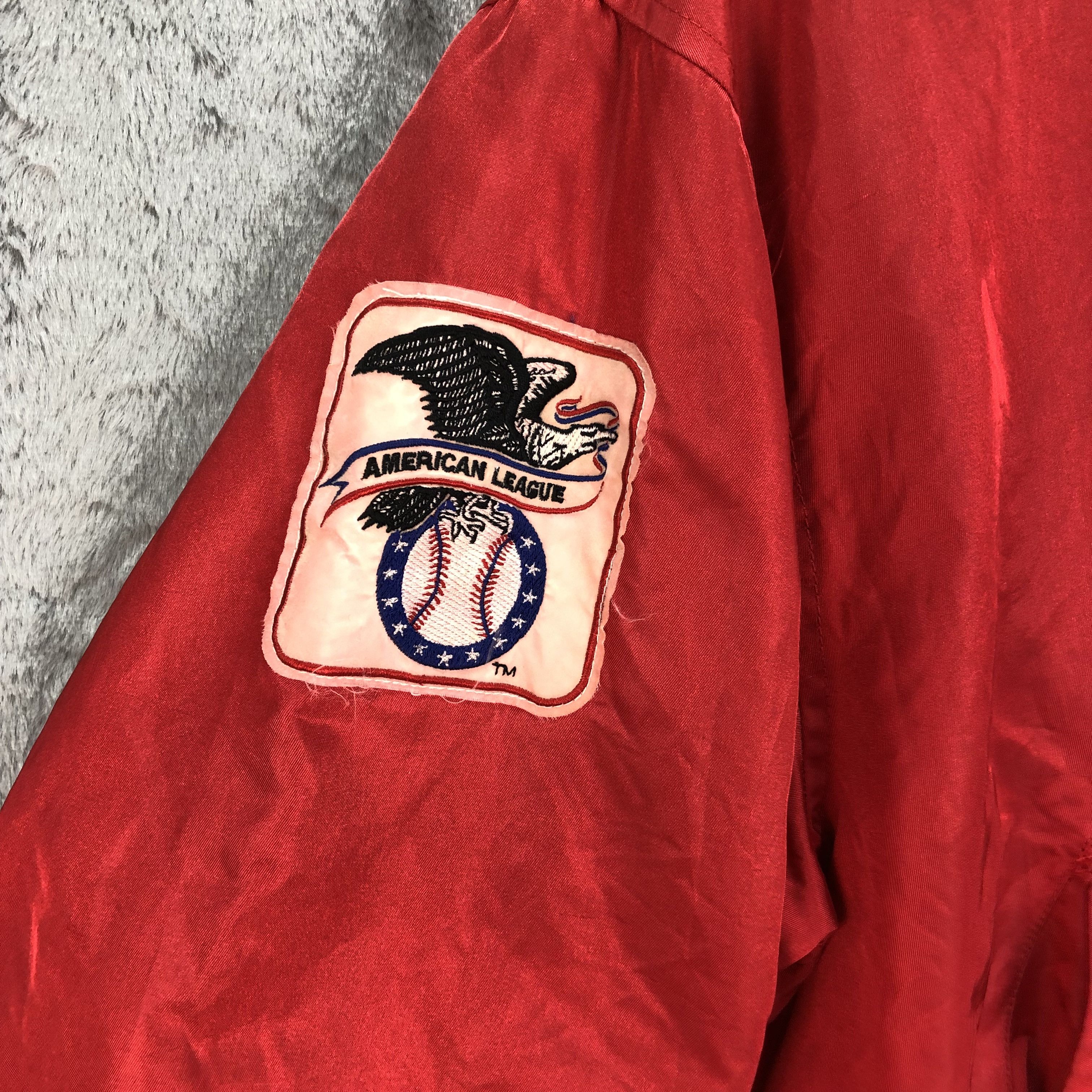 MLB MLB New York Yankees Big Logo Red Stadium Jacket #4618-168 Size US L / EU 52-54 / 3 - 11 Thumbnail