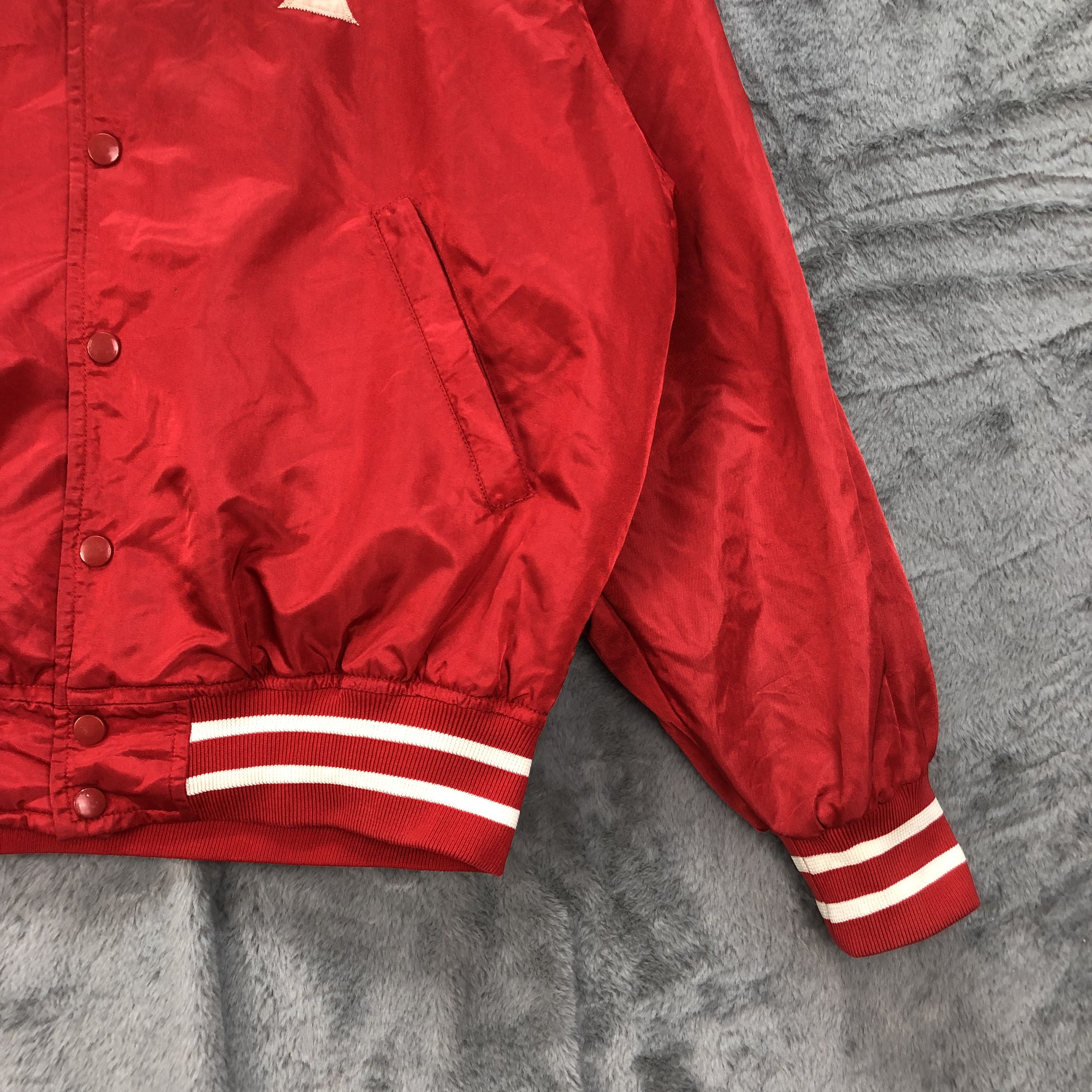 MLB MLB New York Yankees Big Logo Red Stadium Jacket #4618-168 Size US L / EU 52-54 / 3 - 7 Thumbnail