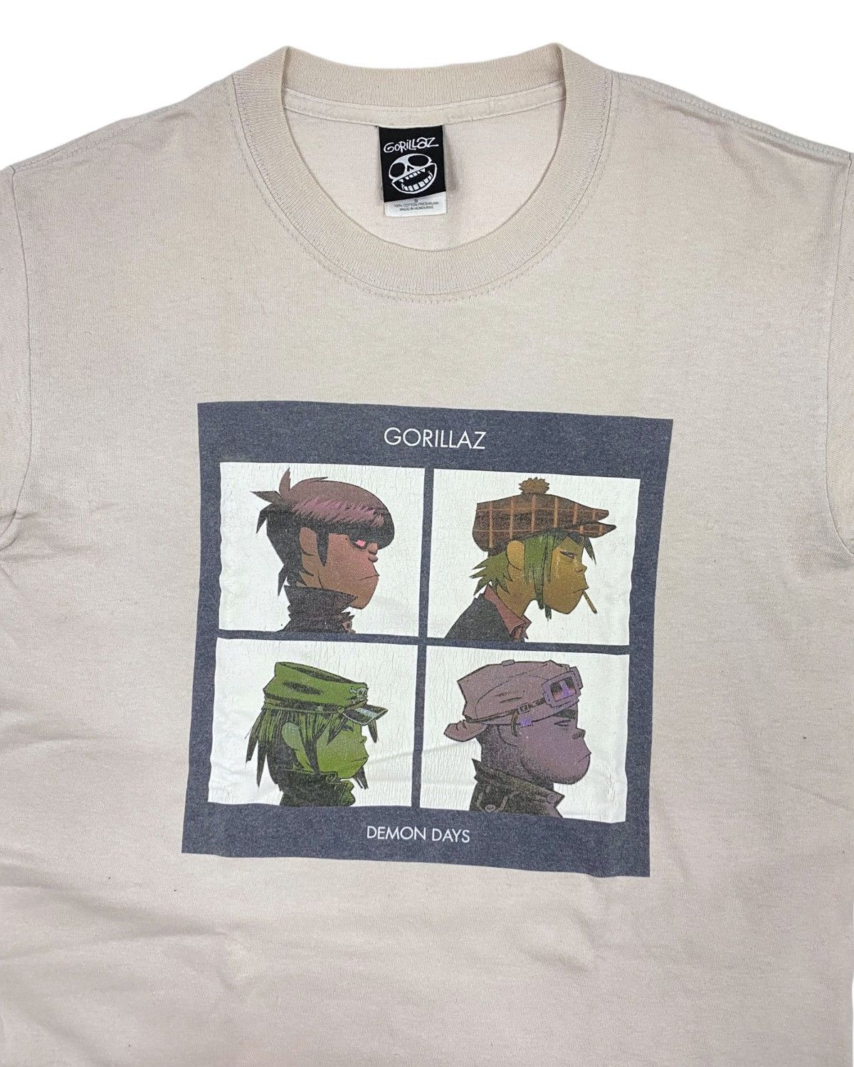 Band Tees 2000s Gorillaz Demon Days Vintage Band Tee Size US S / EU 44-46 / 1 - 1 Thumbnail