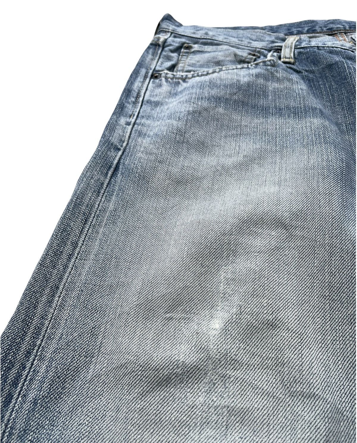 Edwin Vintage Edwin 505ZX Selvedge Aging Distressed Size US 34 / EU 50 - 12 Thumbnail