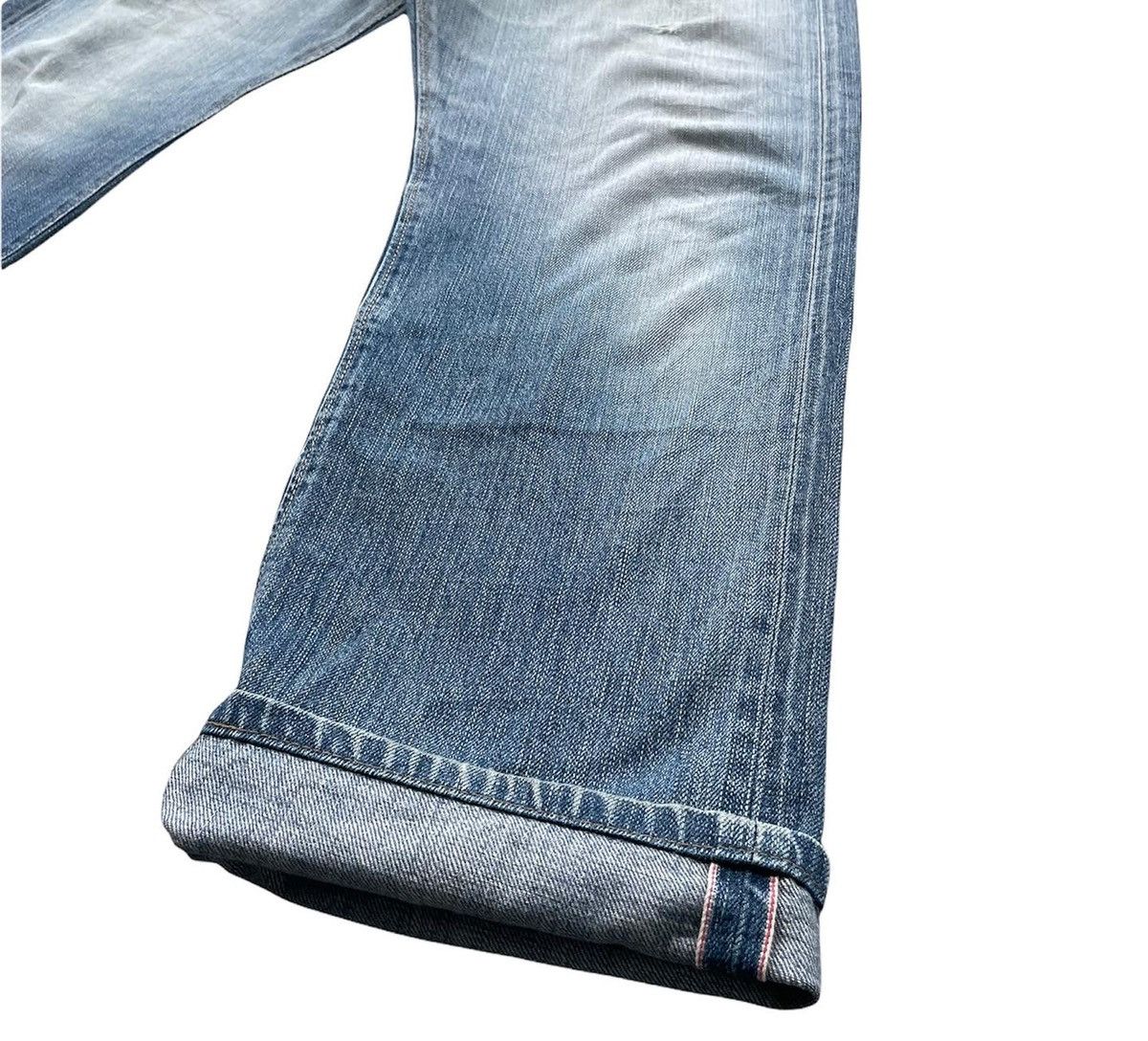 Edwin Vintage Edwin 505ZX Selvedge Aging Distressed Size US 34 / EU 50 - 2 Thumbnail