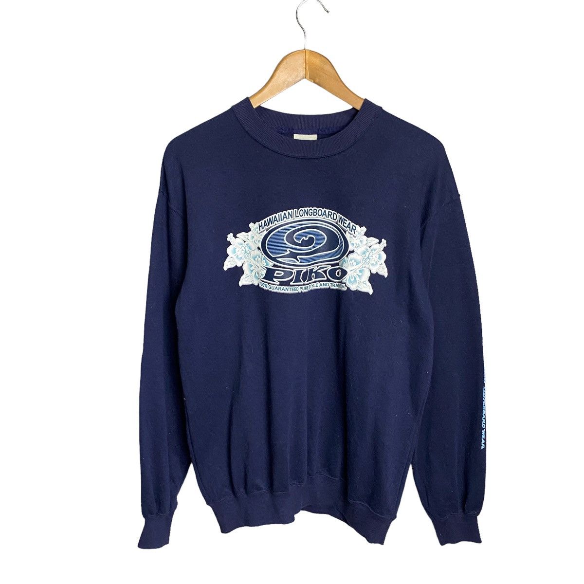 Japanese Brand Piko Hawaiian Longboard Wear sweatshirt Size US L / EU 52-54 / 3 - 1 Thumbnail