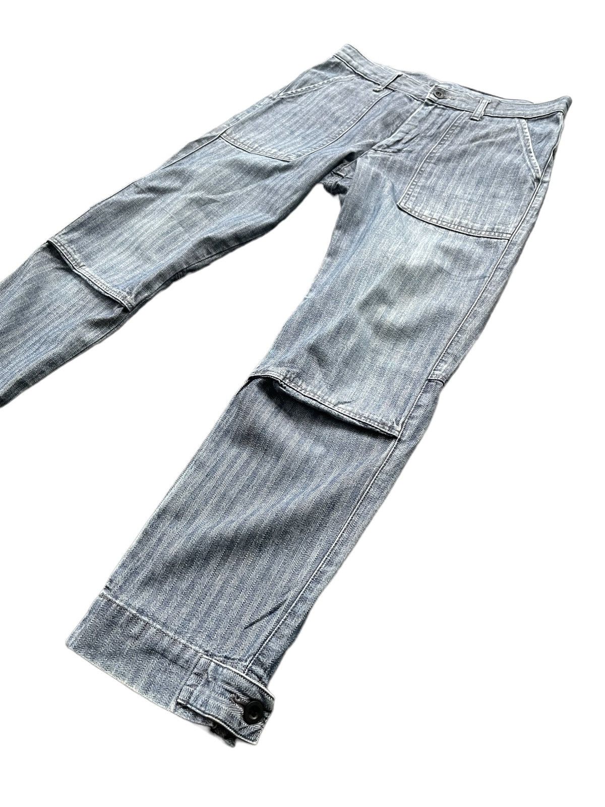 Japanese Brand × Vintage Vintage Blue Way HBT Baker Pant Size US 32 / EU 48 - 3 Thumbnail