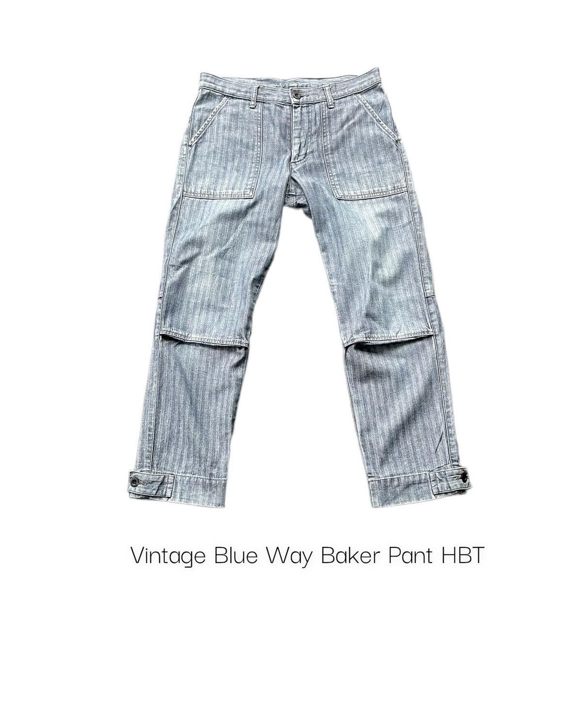 Japanese Brand × Vintage Vintage Blue Way HBT Baker Pant Size US 32 / EU 48 - 1 Thumbnail