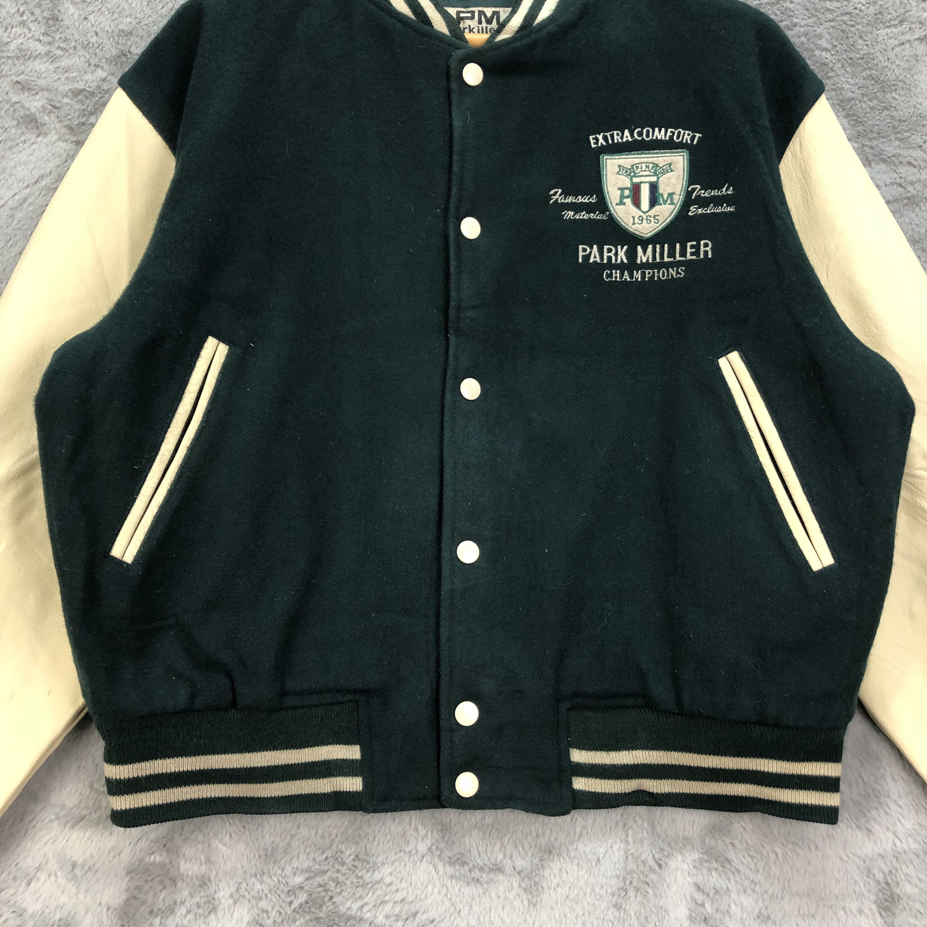 Japanese Brand PARK MILLER GREATDEFENDER CHAMPIONS Varsity Jacket #4795-170 Size US M / EU 48-50 / 2 - 6 Thumbnail