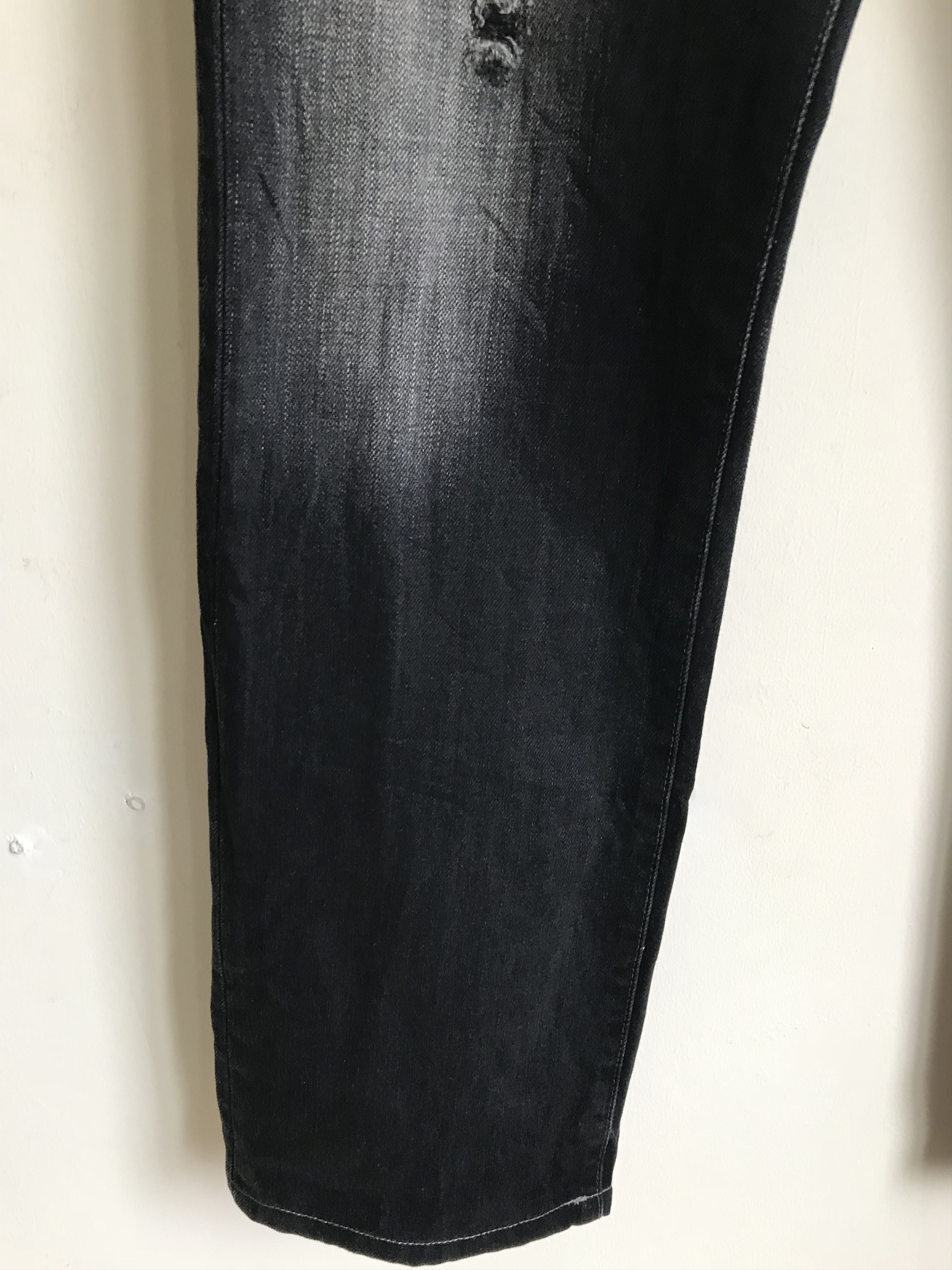 Kapital Vintage 90s BARTACK Distressed Faded Clawmark Denim Jeans Size US 32 / EU 48 - 6 Thumbnail