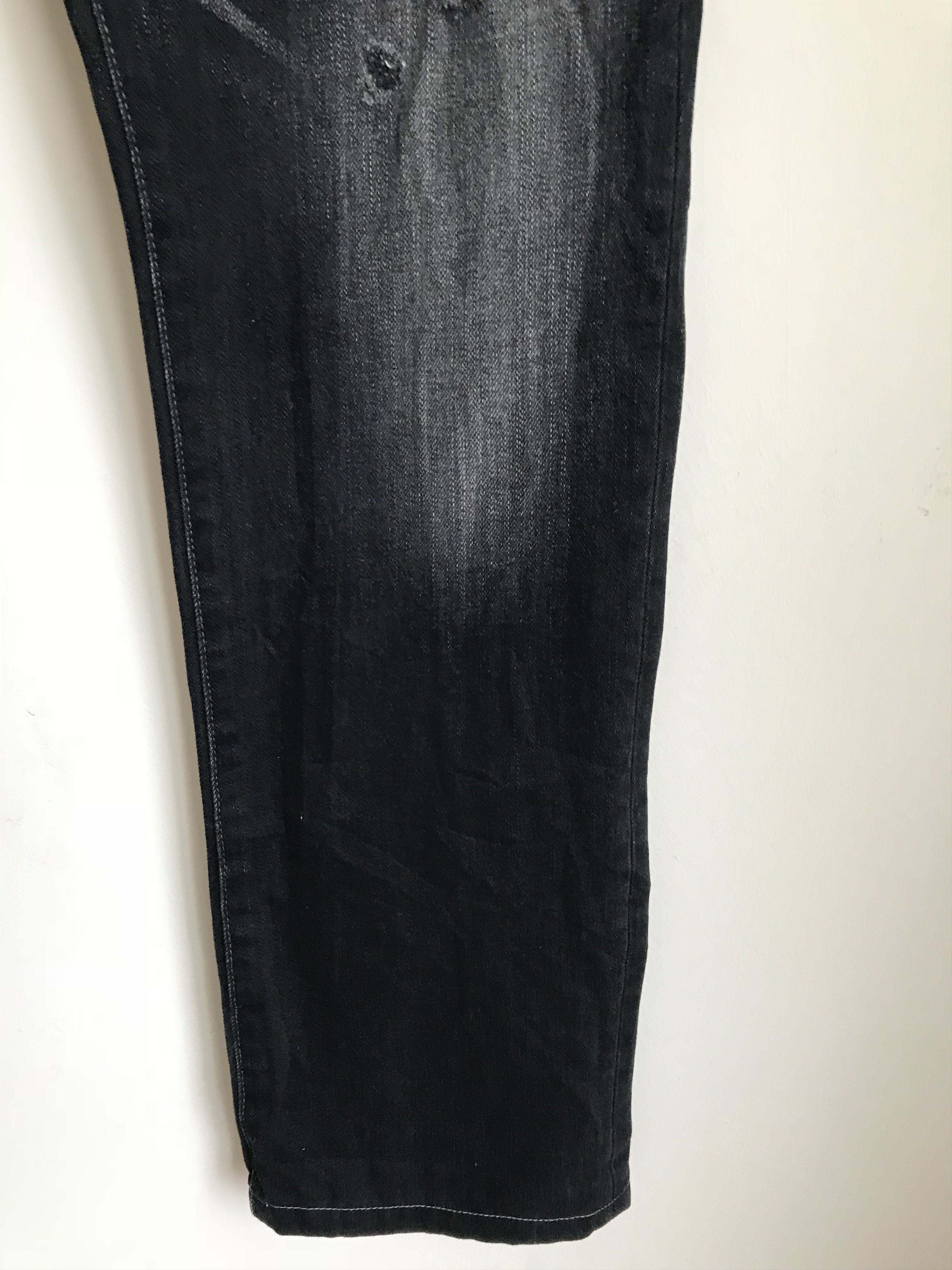Kapital Vintage 90s BARTACK Distressed Faded Clawmark Denim Jeans Size US 32 / EU 48 - 5 Thumbnail