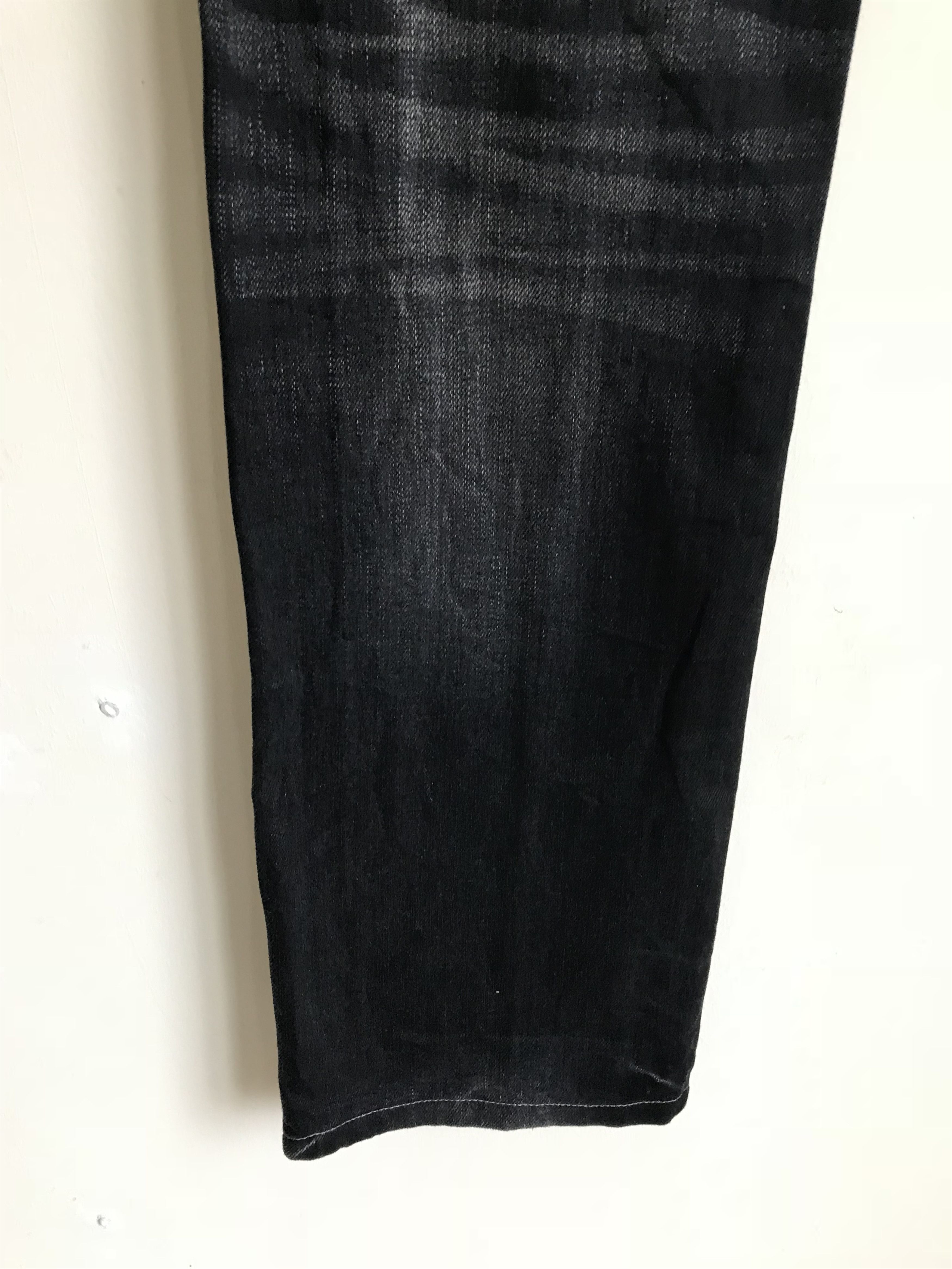 Kapital Vintage 90s BARTACK Distressed Faded Clawmark Denim Jeans Size US 32 / EU 48 - 12 Thumbnail