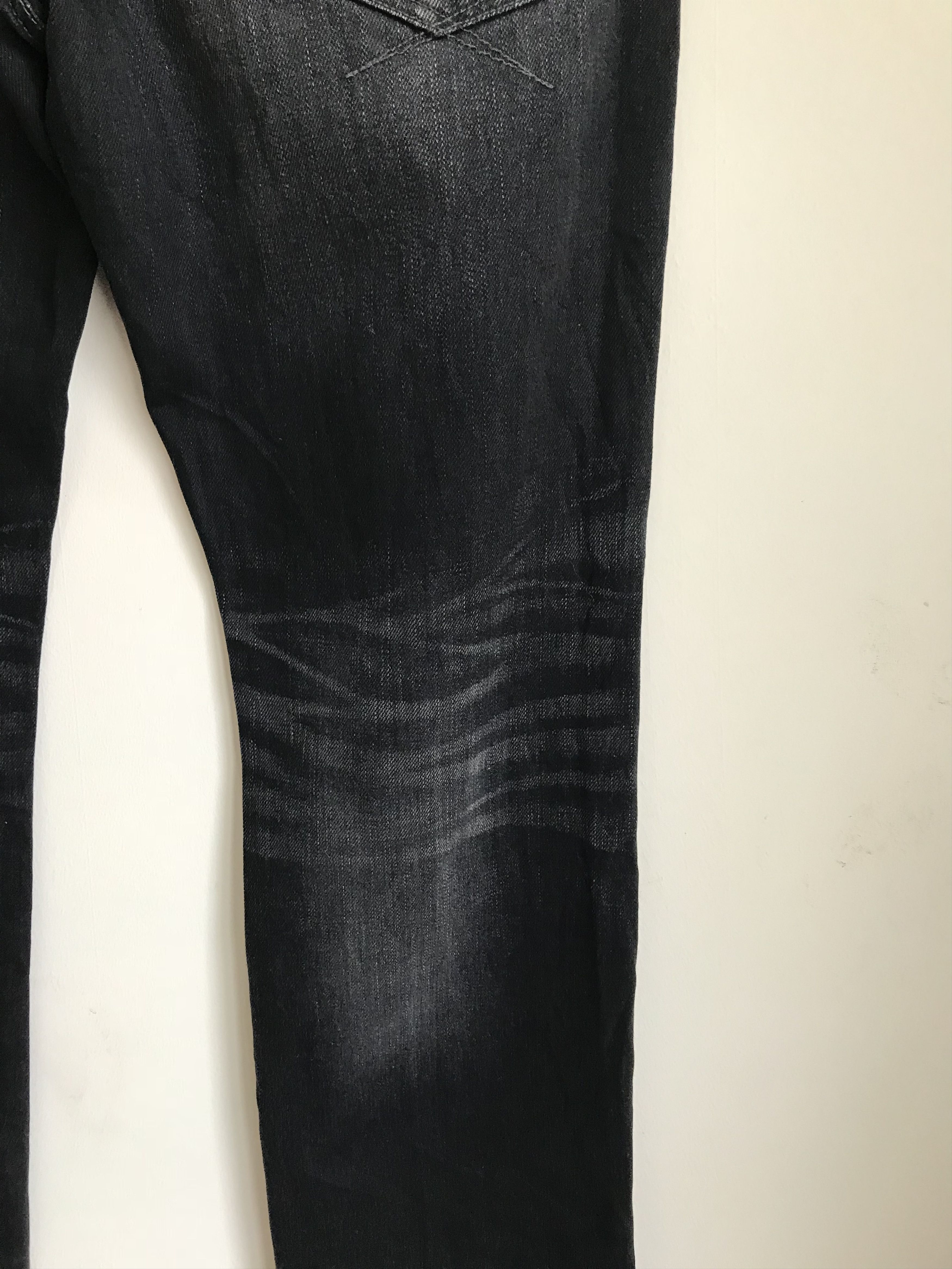 Kapital Vintage 90s BARTACK Distressed Faded Clawmark Denim Jeans Size US 32 / EU 48 - 10 Thumbnail