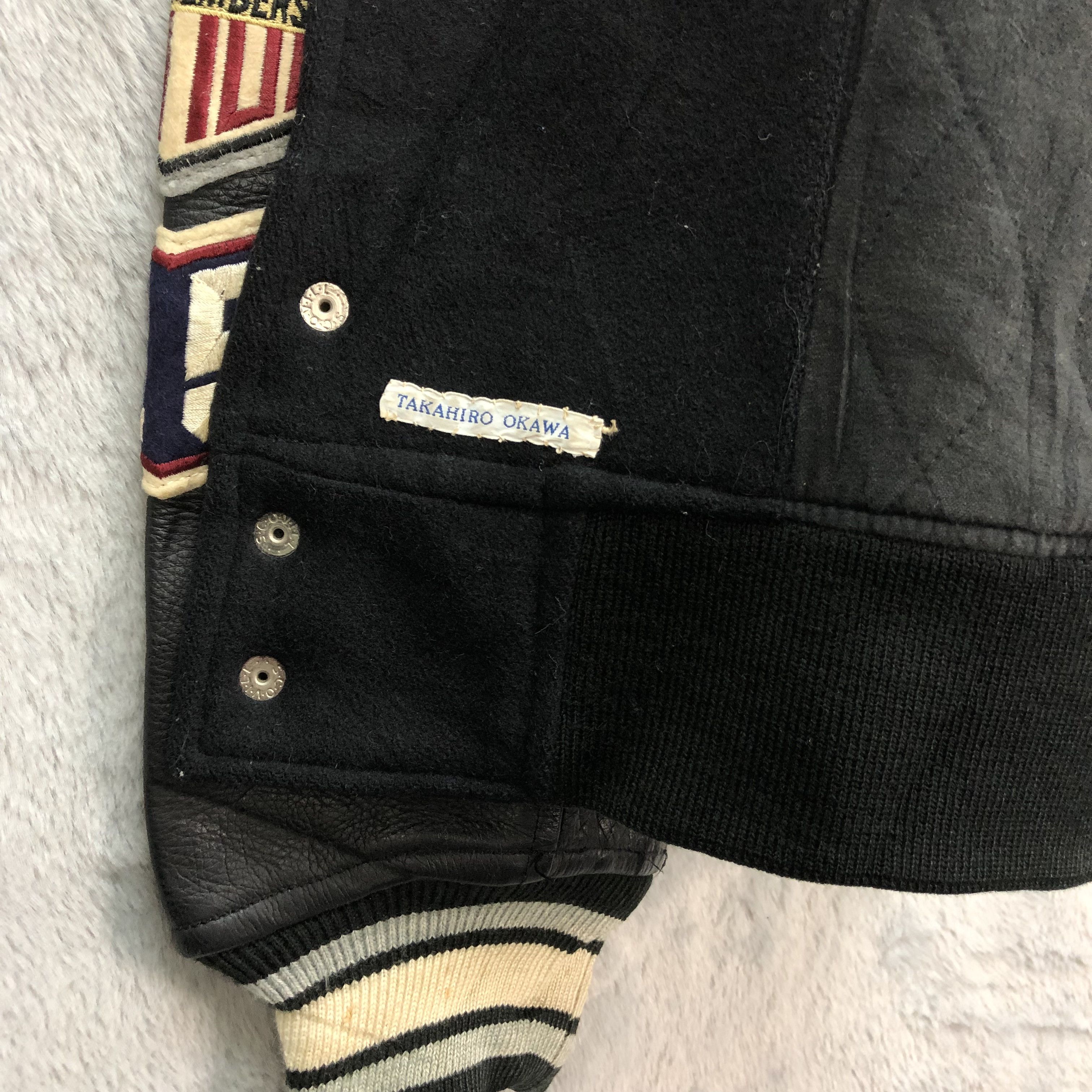 Vintage RARE🔥 POSH BOY by TAKAHIRO OKAWA VARSITY JACKET #4919-36 Size US XXL / EU 58 / 5 - 12 Thumbnail