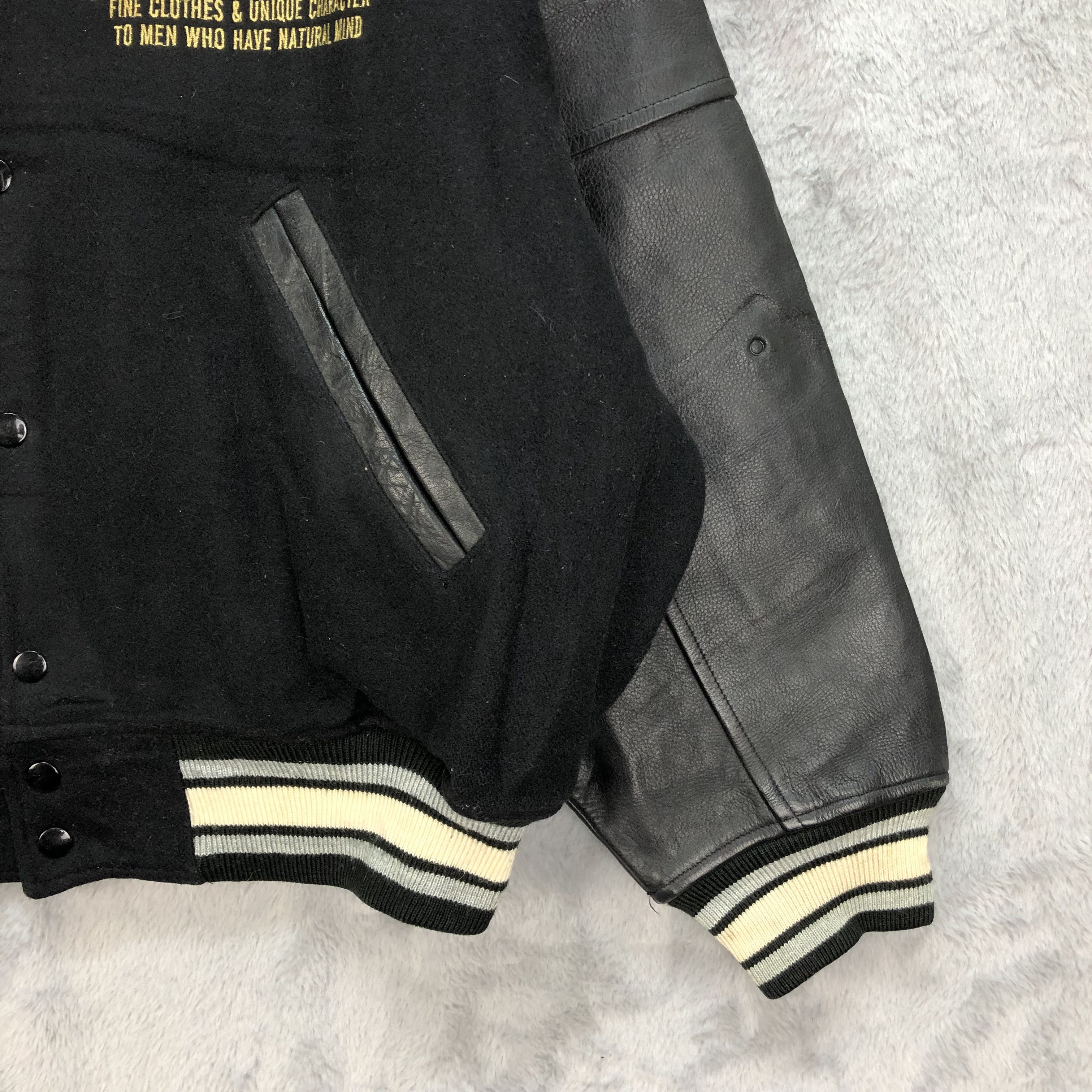 Vintage RARE🔥 POSH BOY by TAKAHIRO OKAWA VARSITY JACKET #4919-36 Size US XXL / EU 58 / 5 - 9 Thumbnail