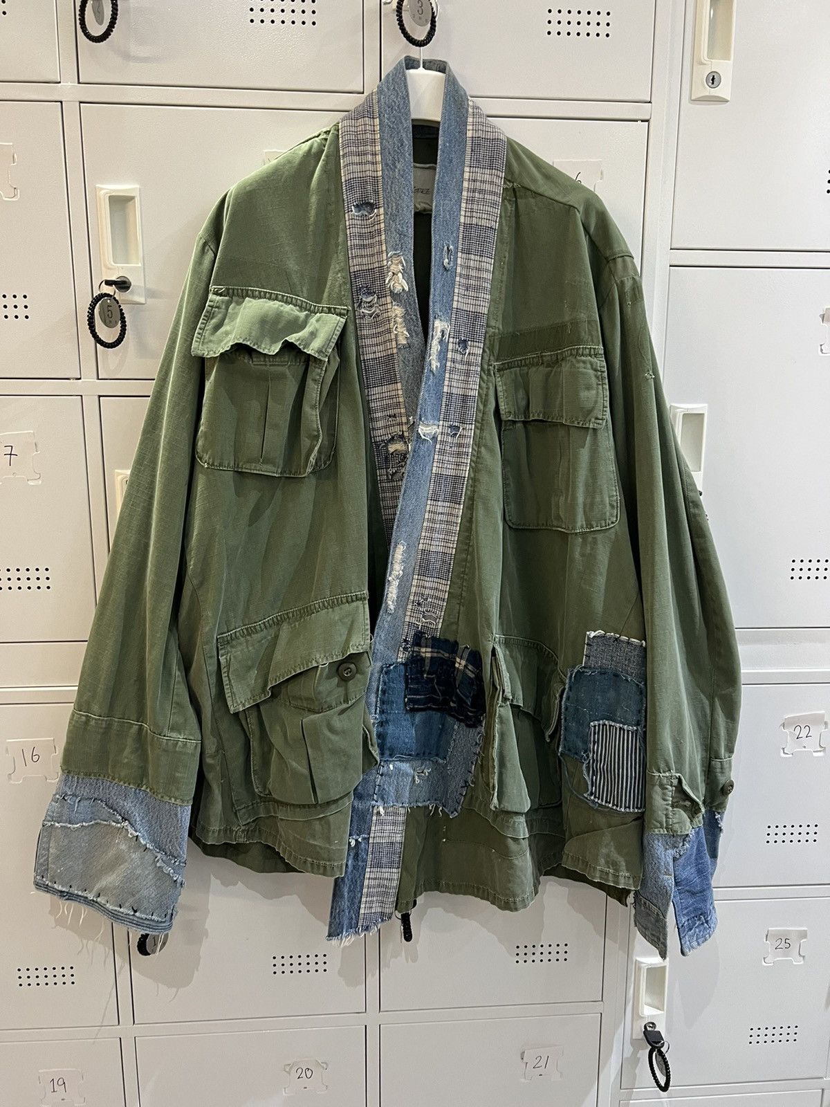 Greg Lauren Greg laurent kimono army patched jacket Size US L / EU 52-54 / 3 - 1 Thumbnail