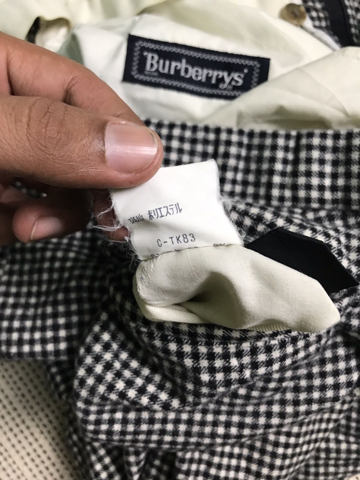 Burberry ‼️VTG BURBERRY VERY RARE Size US 32 / EU 48 - 11 Thumbnail