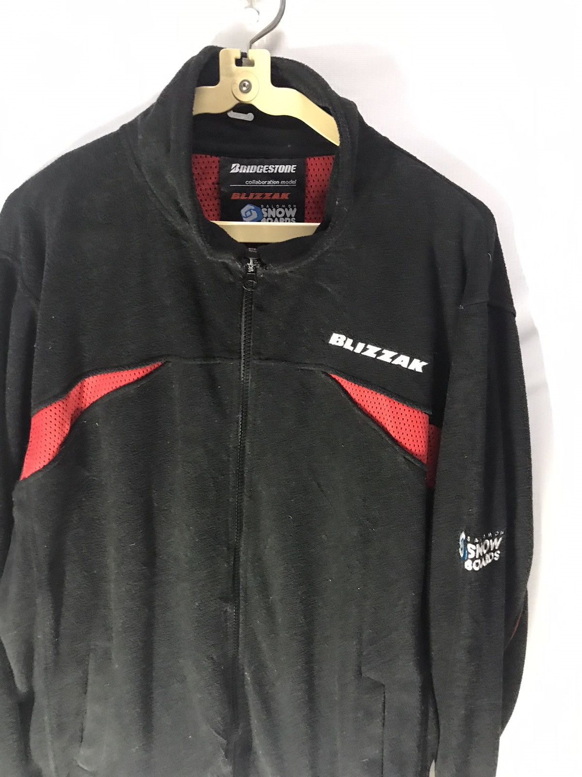 Japanese Brand × Salomon Bridgestone blizzak x Salomon snow boards zipper jacket Size US L / EU 52-54 / 3 - 4 Thumbnail