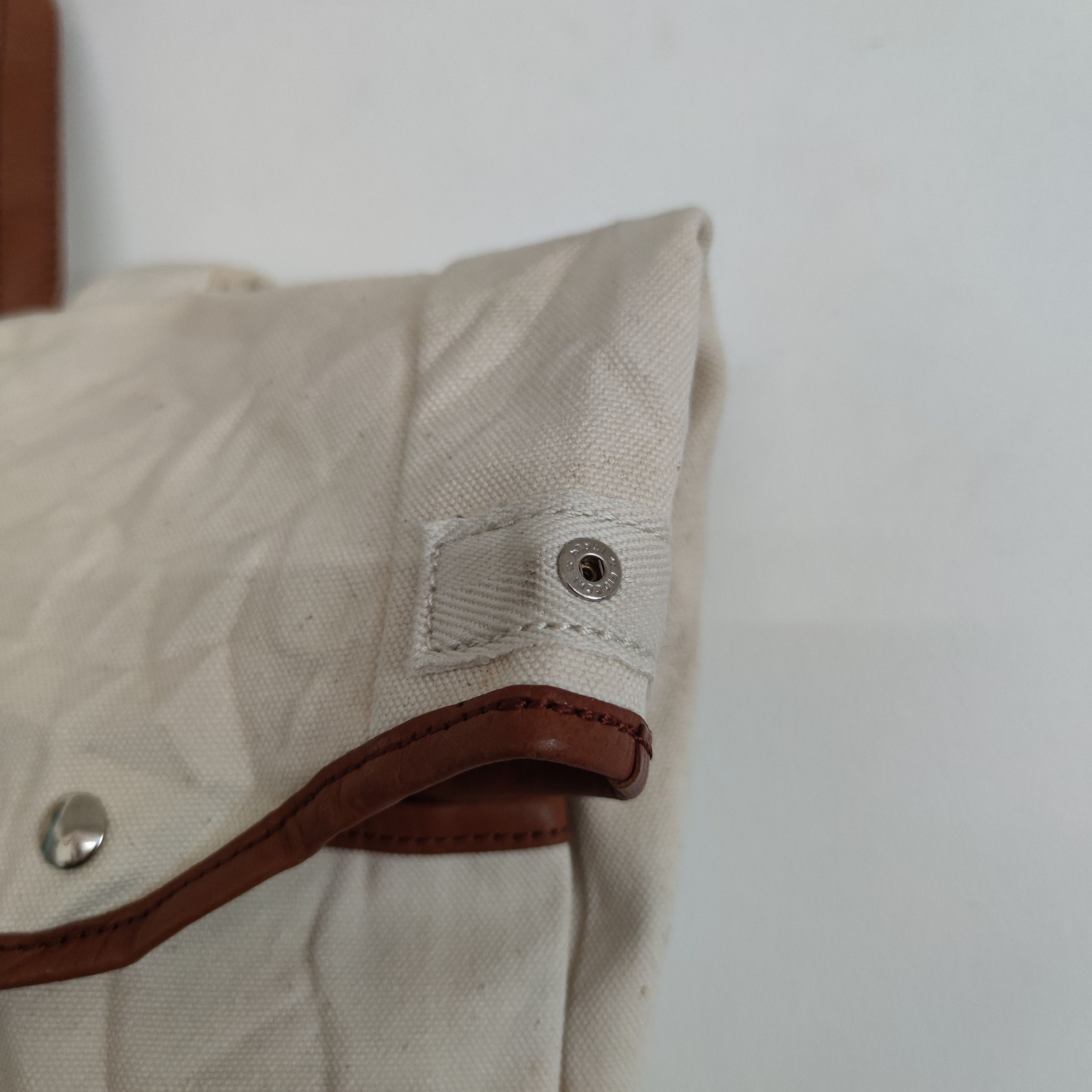 Japanese Brand MANUFACTURED BY SAILOR'S CANVAS WITH LEATHER TRIM BACKPACK Size ONE SIZE - 11 Thumbnail