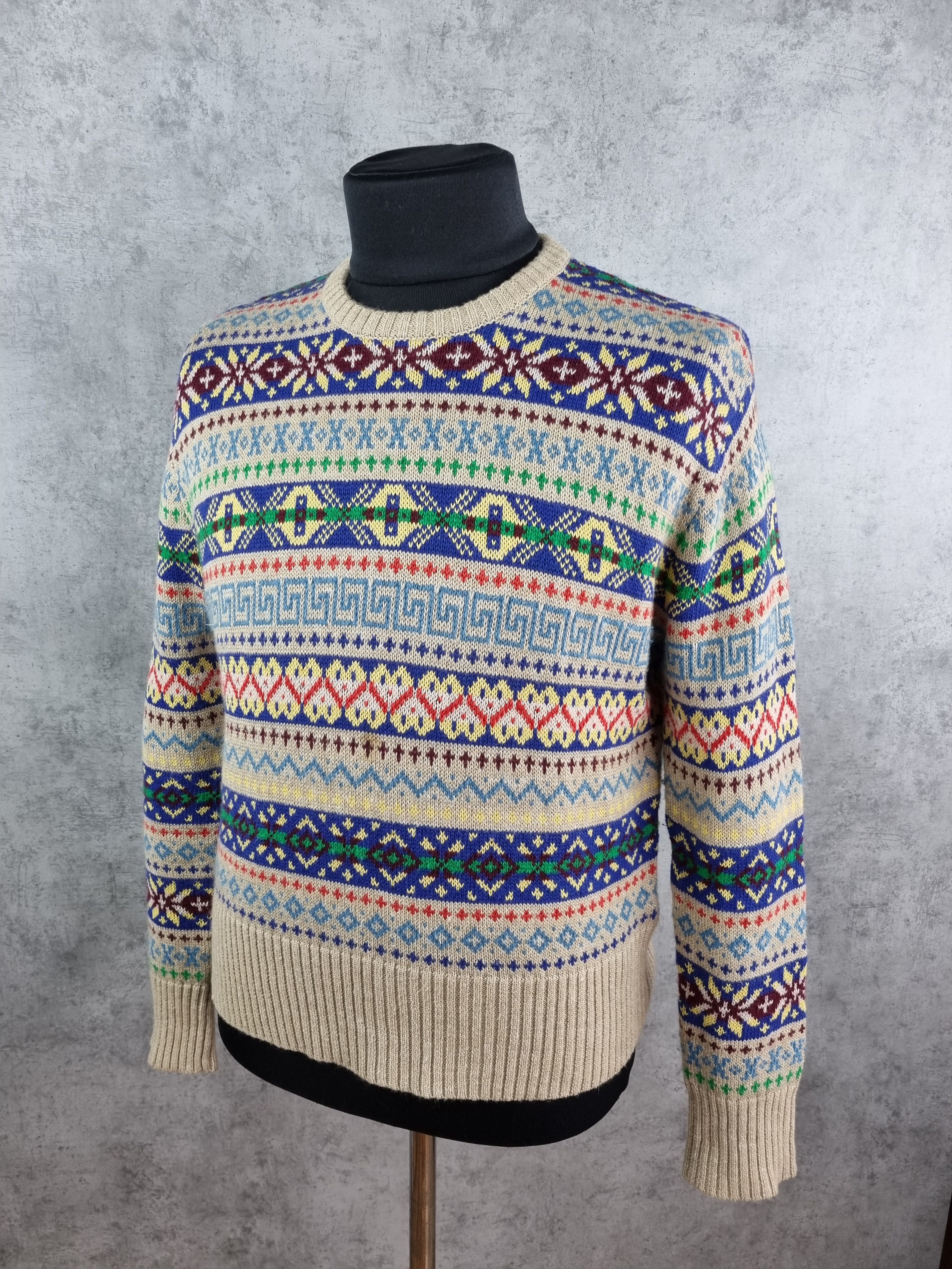 Polo Ralph Lauren Rare Polo Ralph Lauren Silk Cashmere Knitted Sweater Size US M / EU 48-50 / 2 - 2 Thumbnail