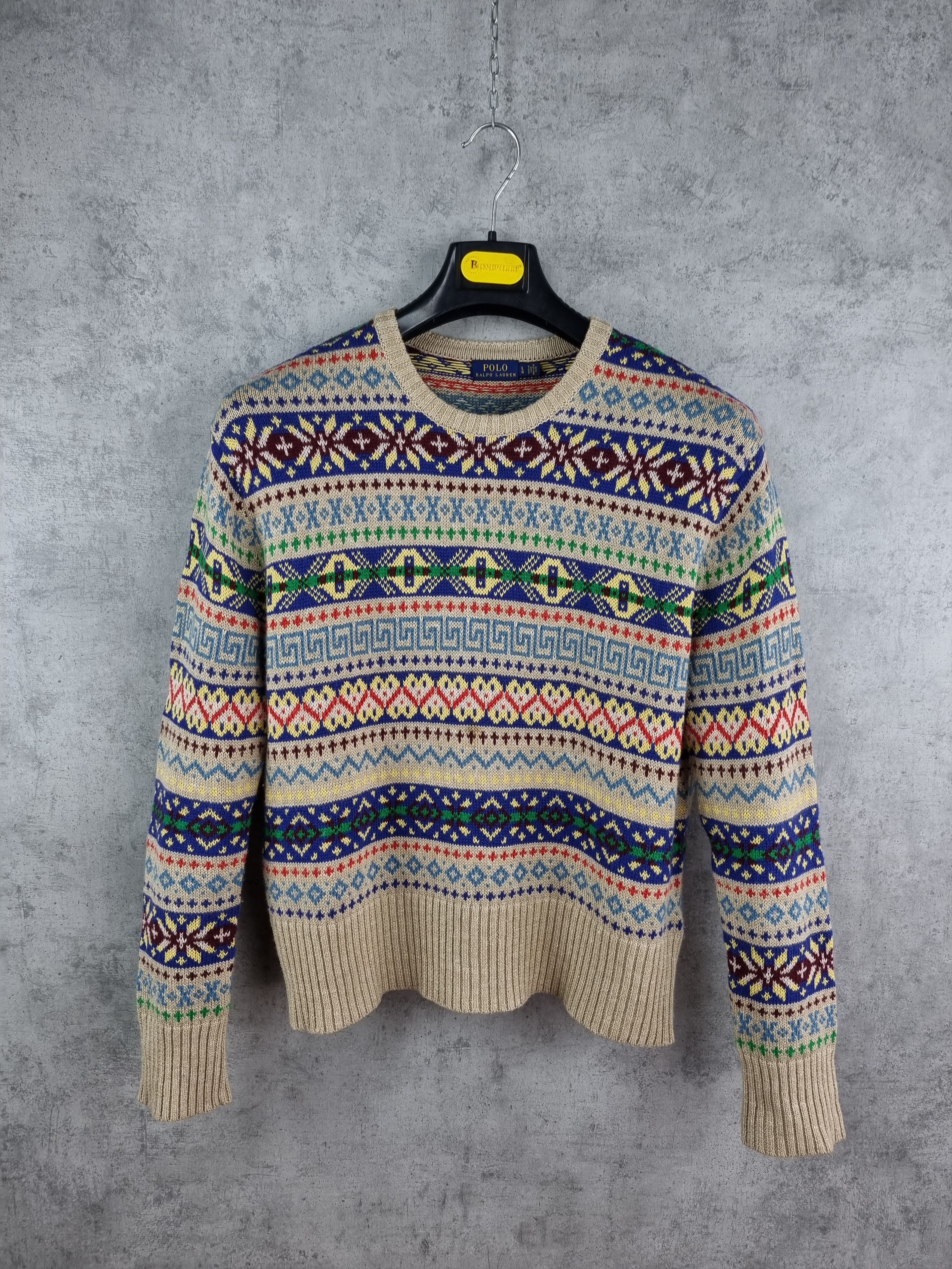 Polo Ralph Lauren Rare Polo Ralph Lauren Silk Cashmere Knitted Sweater Size US M / EU 48-50 / 2 - 19 Thumbnail
