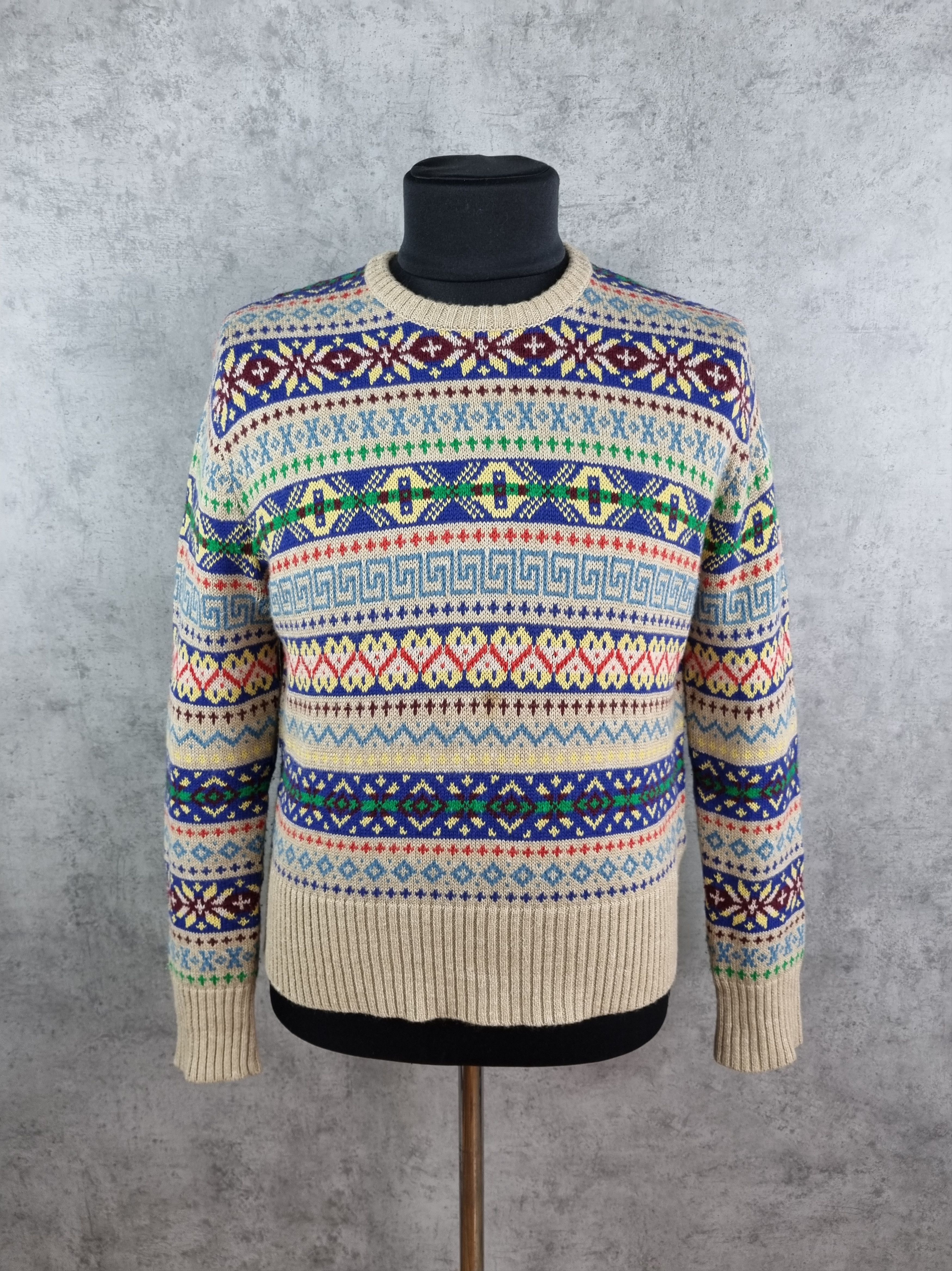 Polo Ralph Lauren Rare Polo Ralph Lauren Silk Cashmere Knitted Sweater Size US M / EU 48-50 / 2 - 4 Thumbnail