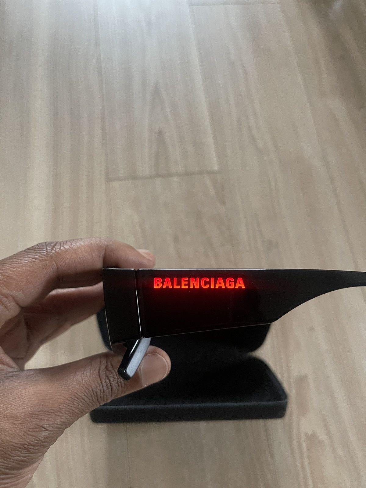 Balenciaga BALENCIAGA LED FRAME Sunglasses Size ONE SIZE - 4 Thumbnail