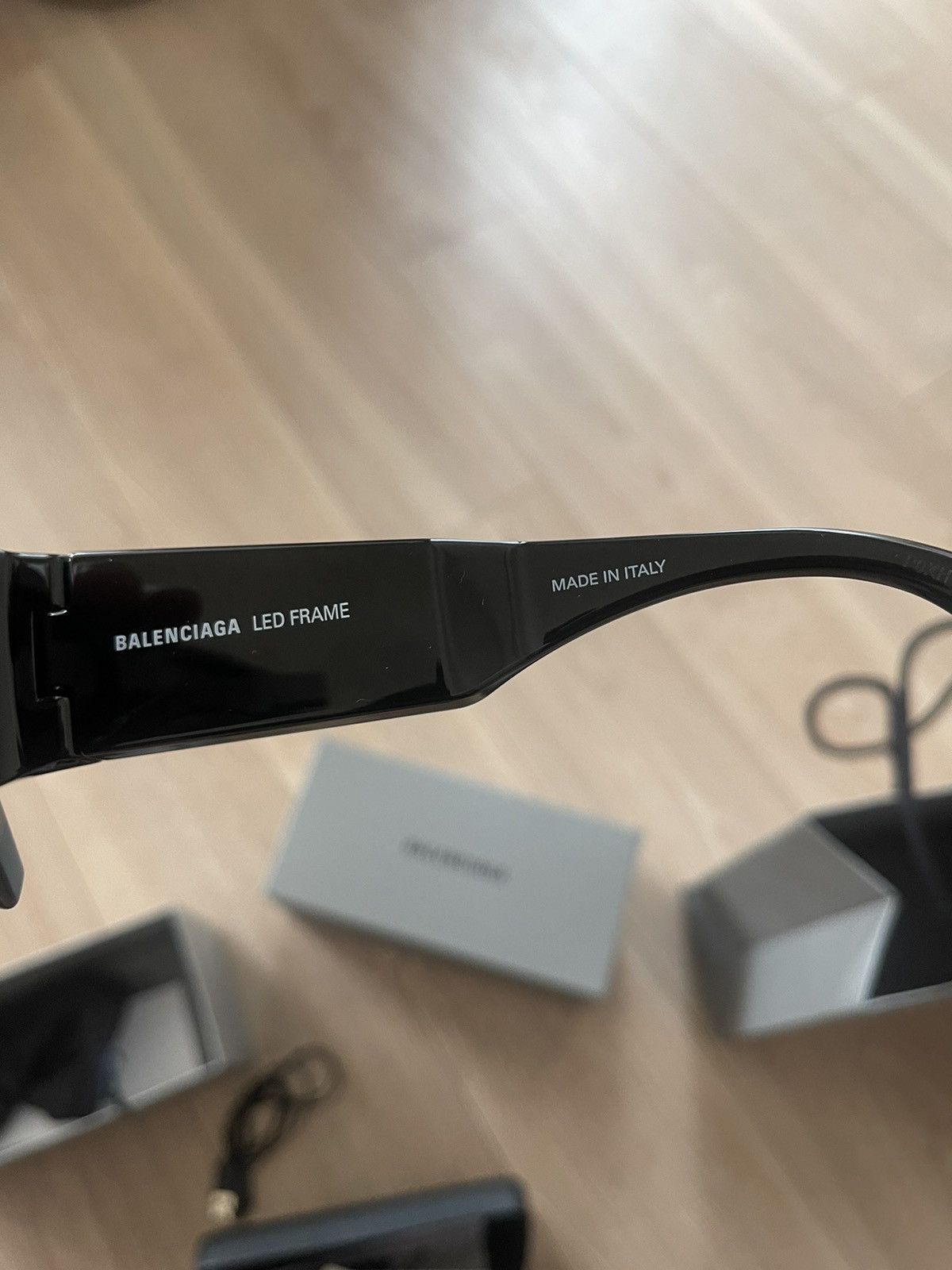 Balenciaga BALENCIAGA LED FRAME Sunglasses Size ONE SIZE - 16 Thumbnail