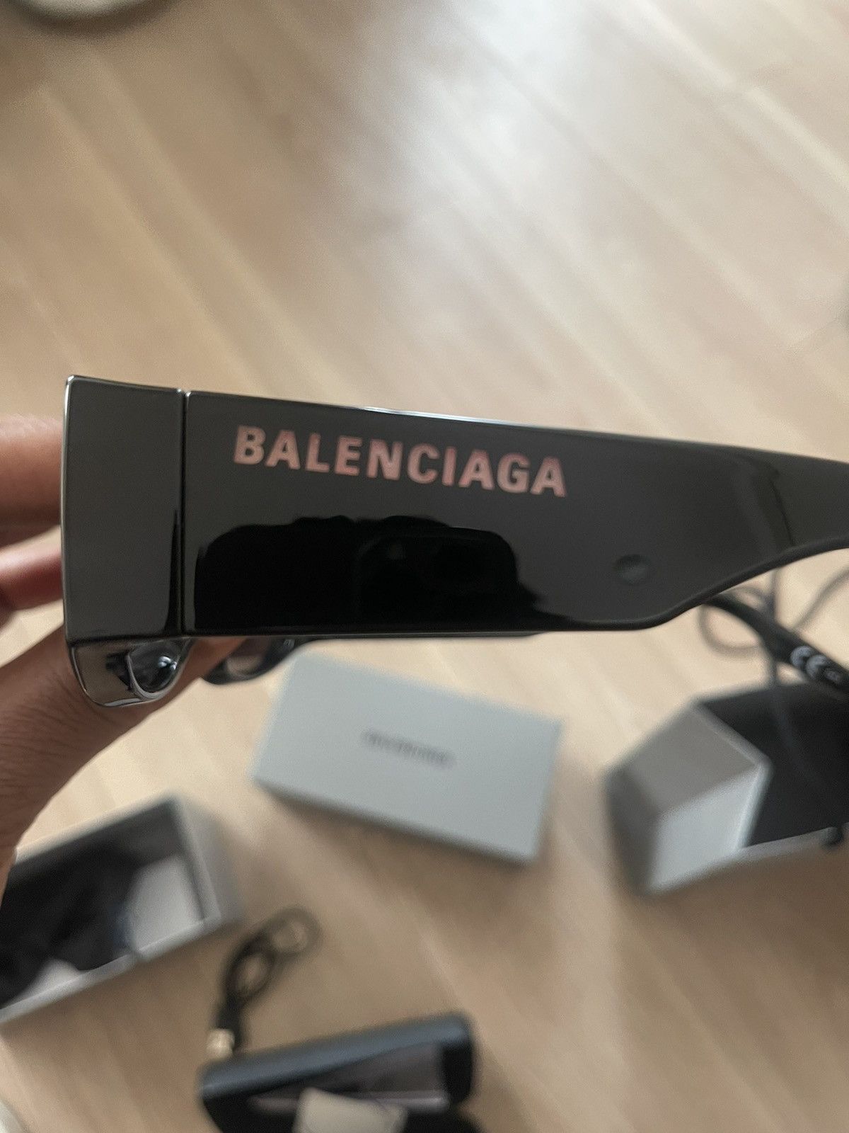 Balenciaga BALENCIAGA LED FRAME Sunglasses Size ONE SIZE - 17 Thumbnail