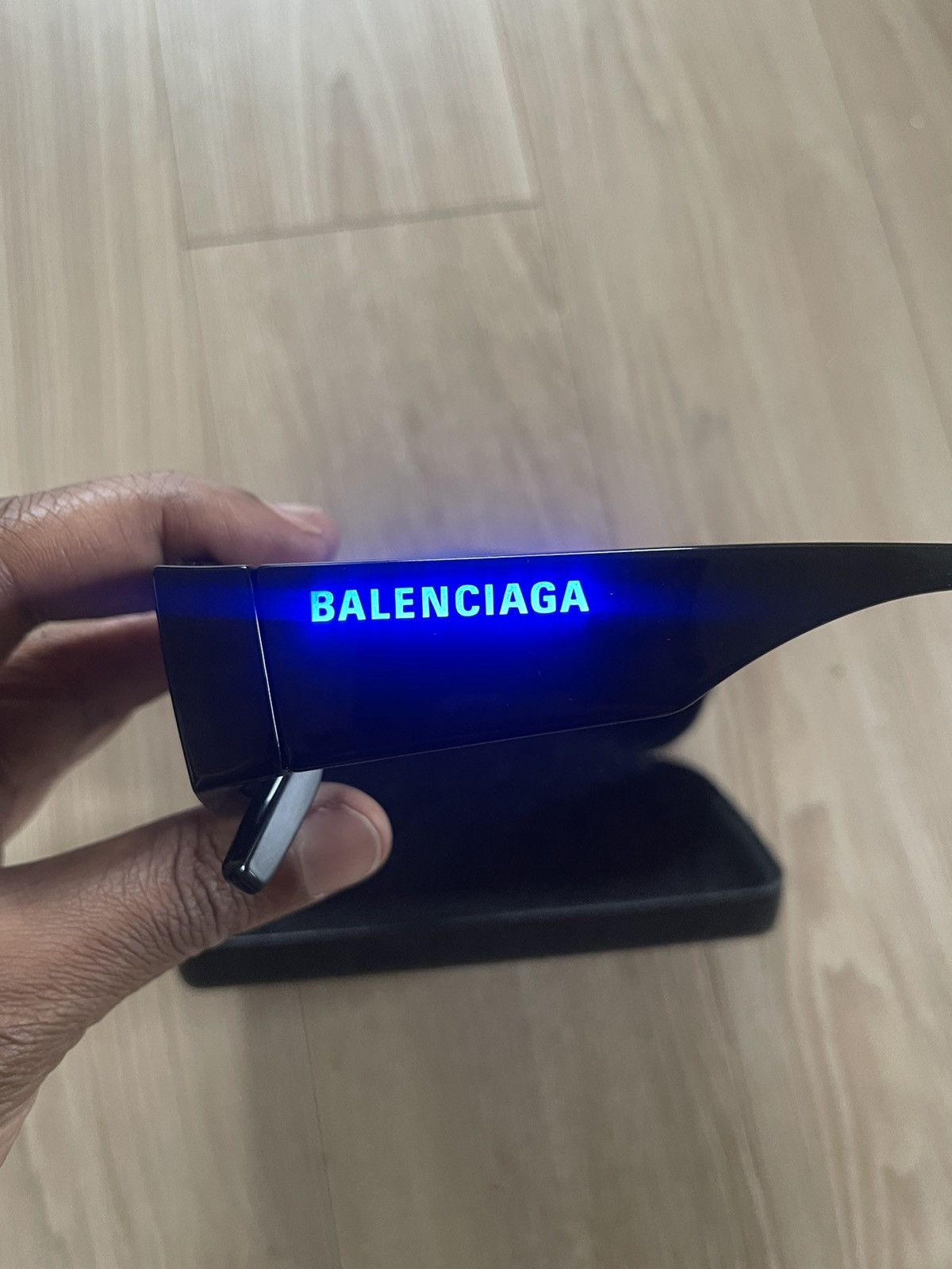 Balenciaga BALENCIAGA LED FRAME Sunglasses Size ONE SIZE - 3 Thumbnail
