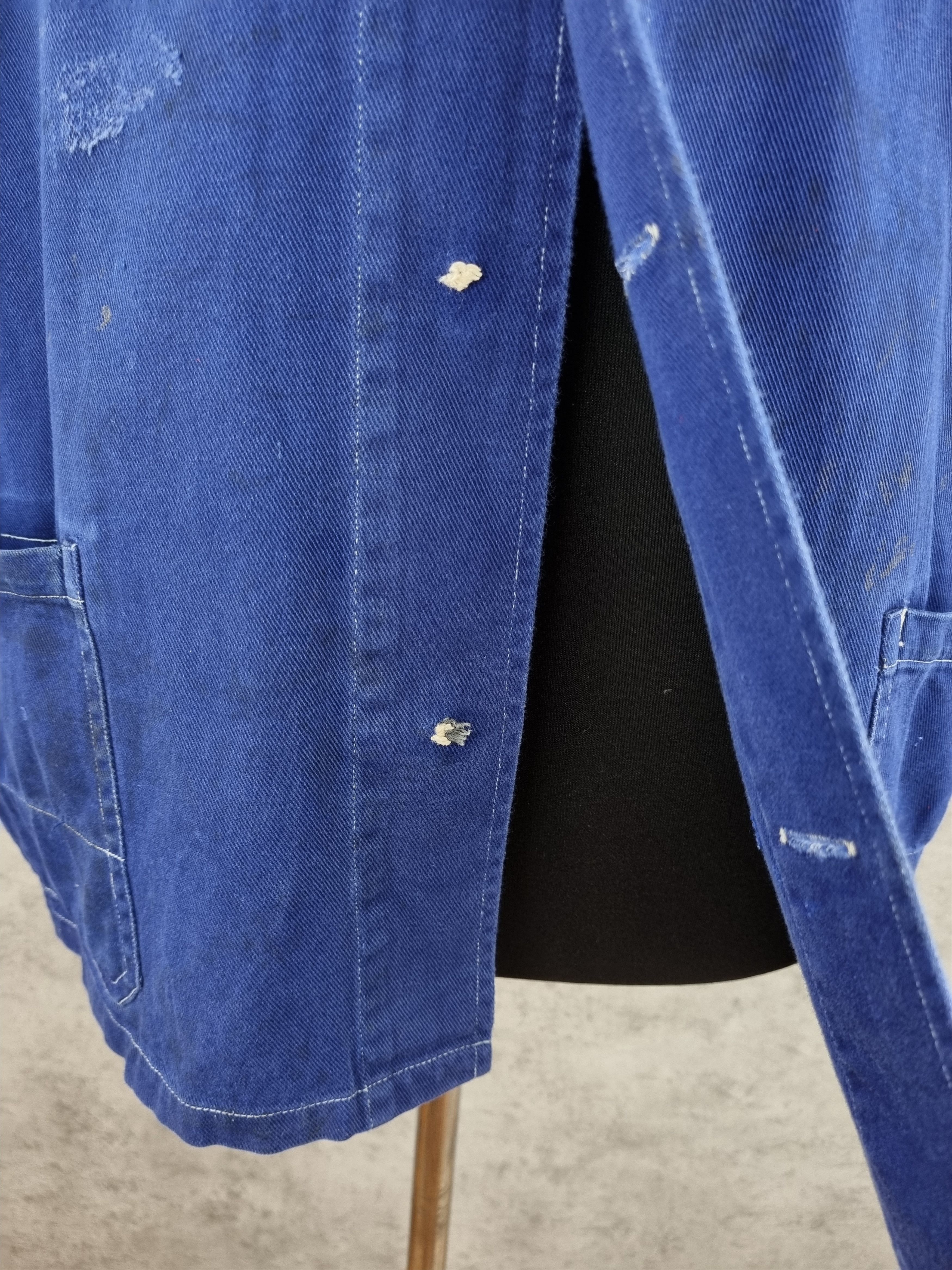 Le Laboureur × Vetra 70s Sanfor Chore Faded French Worker Light Jacket Size US L / EU 52-54 / 3 - 10 Thumbnail