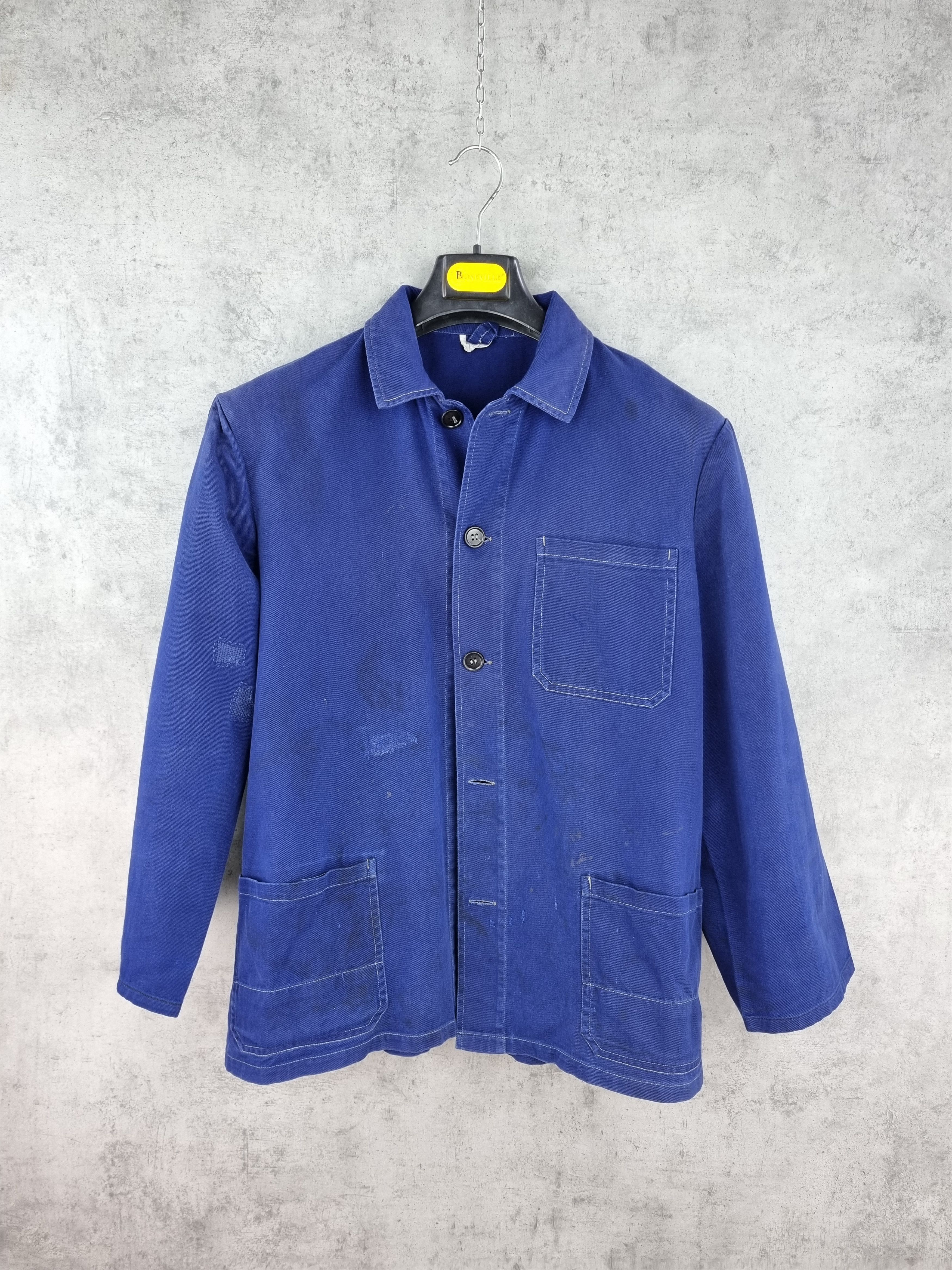 Le Laboureur × Vetra 70s Sanfor Chore Faded French Worker Light Jacket Size US L / EU 52-54 / 3 - 2 Thumbnail