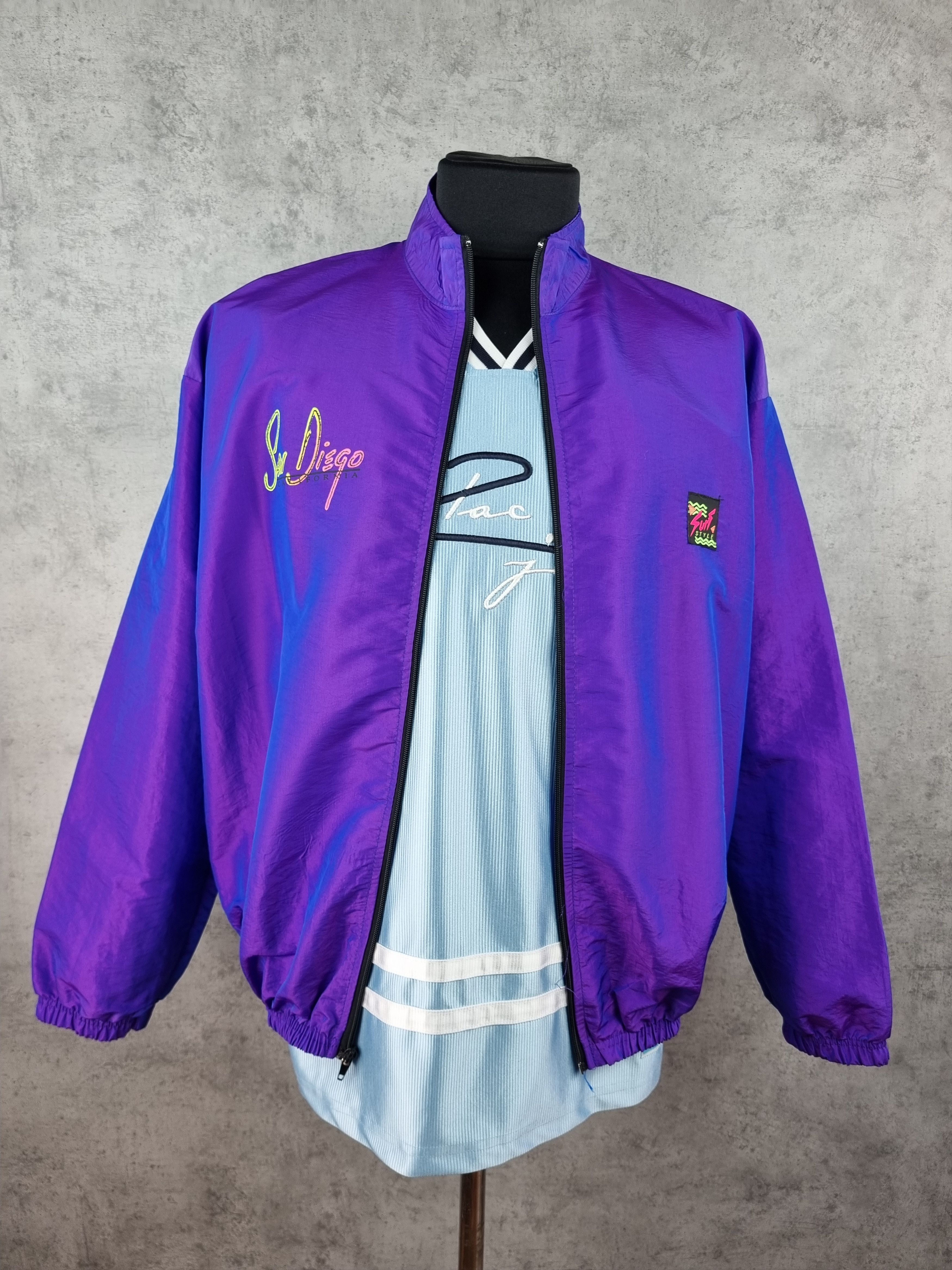 Vintage 90s Surf Style San Diego California Suit Size US M / EU 48-50 / 2 - 5 Thumbnail