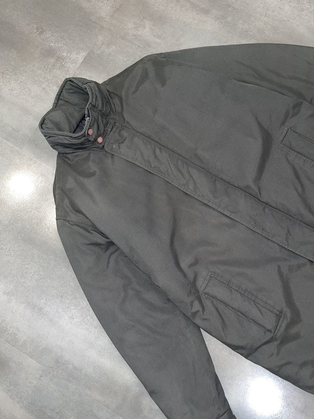 Versace Versace Technical Dark Grey Puffer Jacket Size US M / EU 48-50 / 2 - 7 Thumbnail