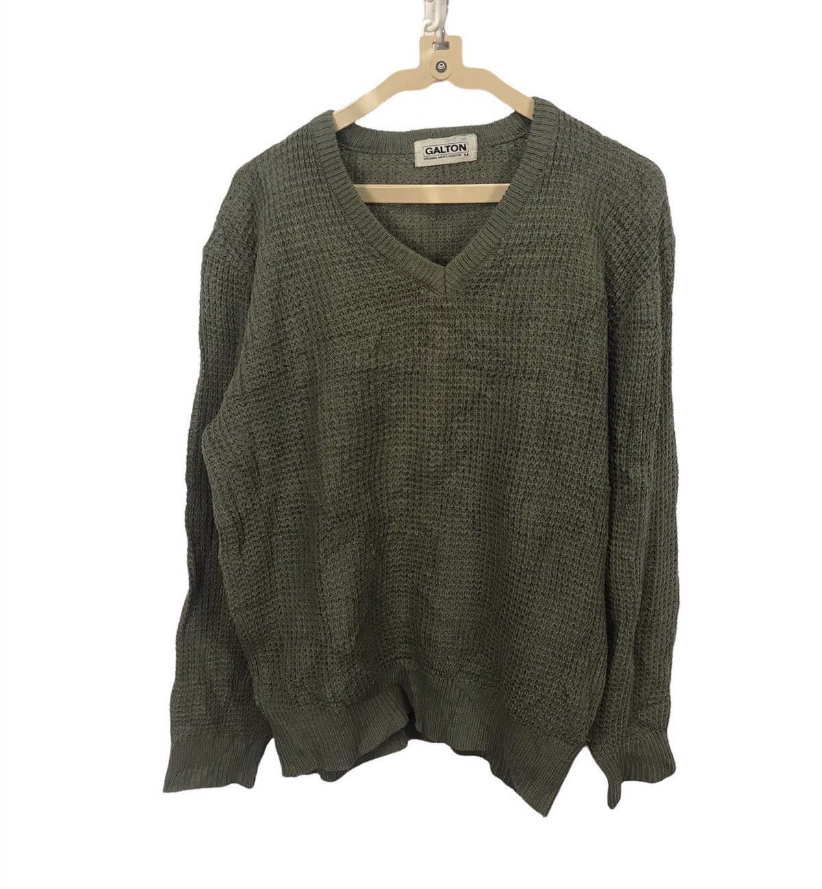 Japanese Brand Knitwear sweatshirt vneck by gilton Size US M / EU 48-50 / 2 - 1 Thumbnail