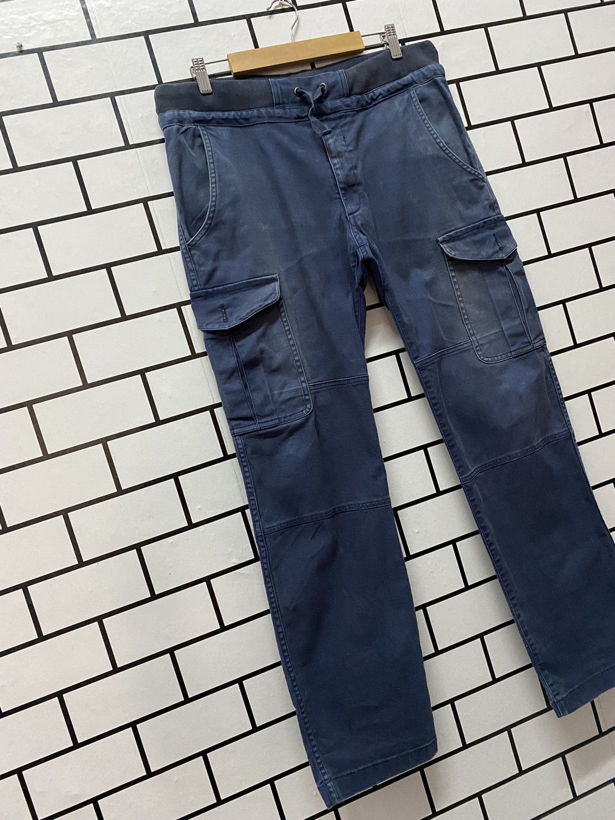 Japanese Brand × Vintage Vintage Global Work japan Cargo Jogger Multi Pocket Pants Size US 33 - 2 Thumbnail