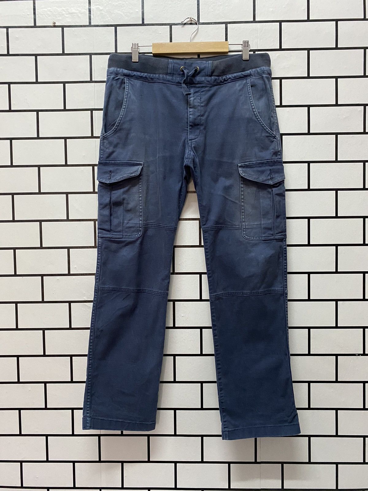 Japanese Brand × Vintage Vintage Global Work japan Cargo Jogger Multi Pocket Pants Size US 33 - 1 Thumbnail