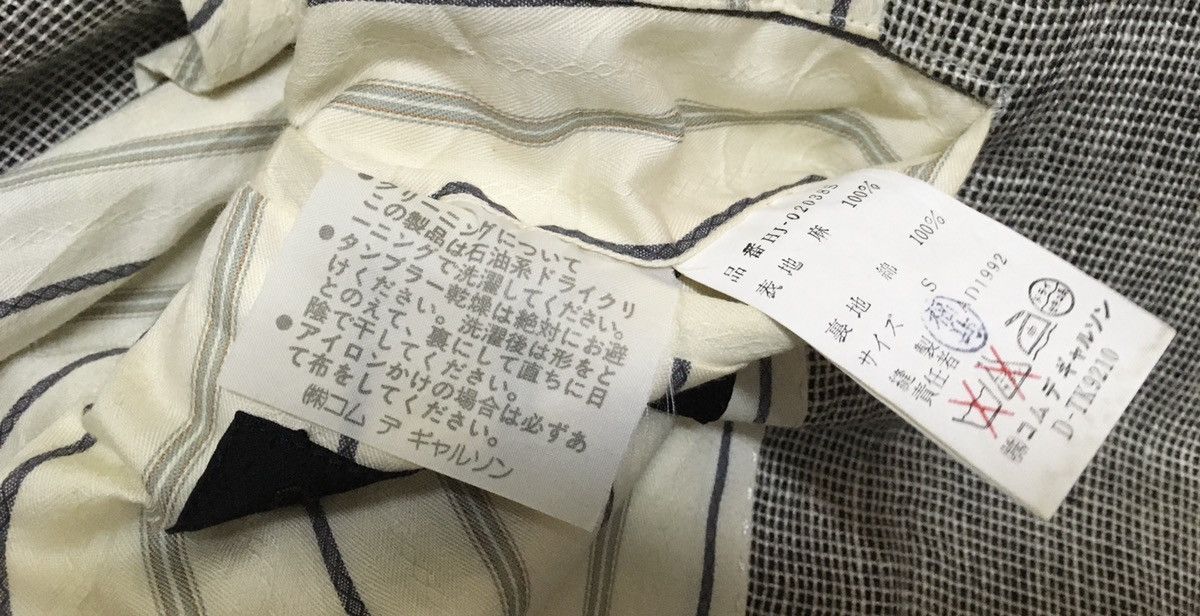 Comme des Garcons Homme Plus Rare Design Vintags Brand Comme Des Garcons Jacket 1990s Size US S / EU 44-46 / 1 - 8 Thumbnail