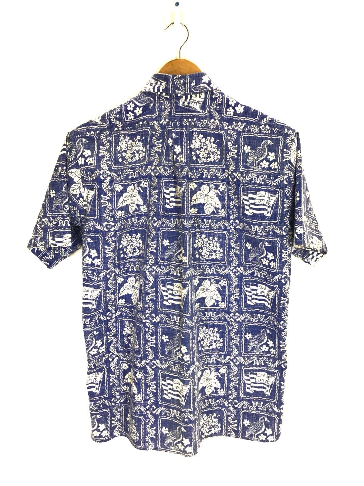 Reyn Spooner Vintage REYN SPOONER Square Pattern Reversed Print Size US S / EU 44-46 / 1 - 4 Thumbnail